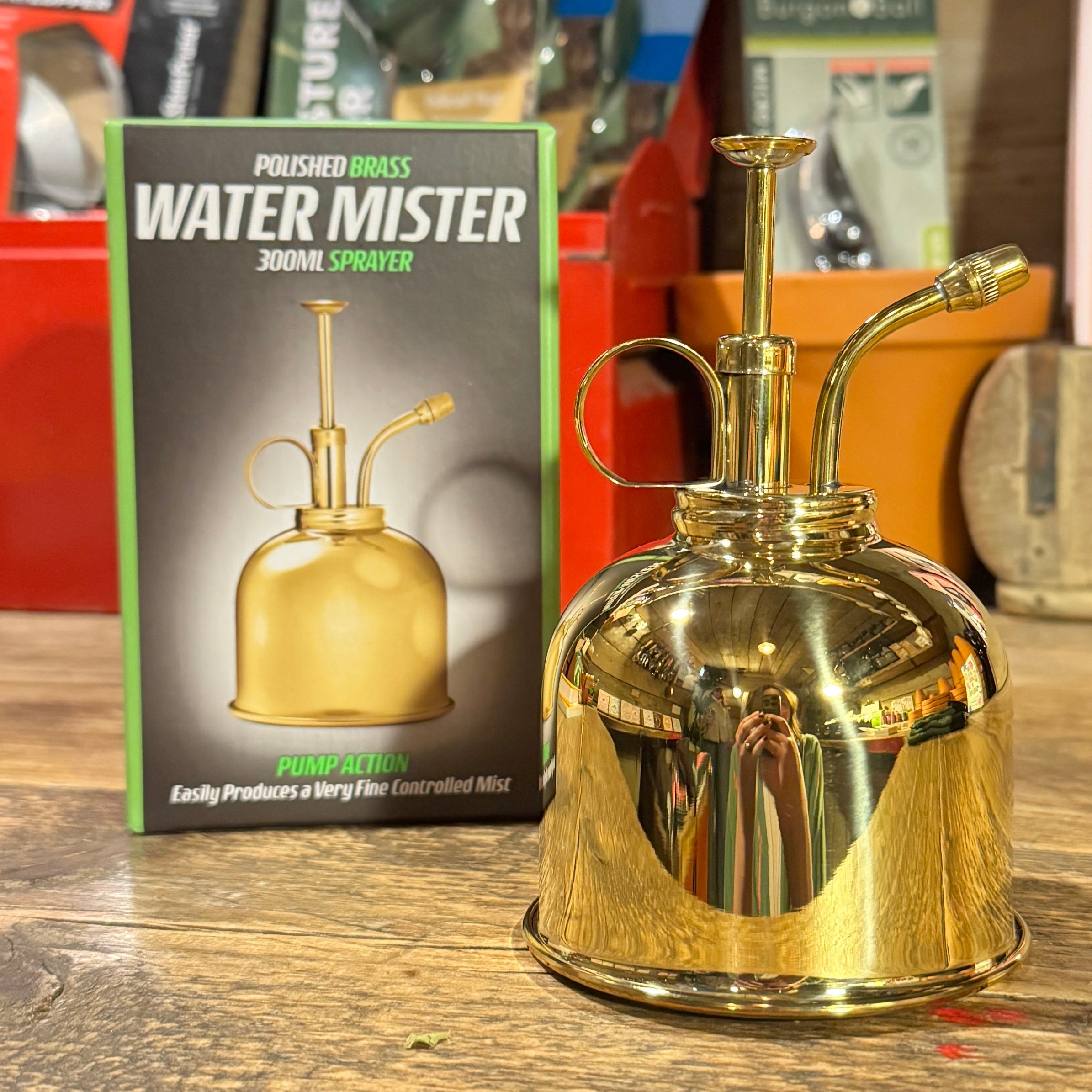 Brass Plant Mister | Vintage-Style Fine Sprayer