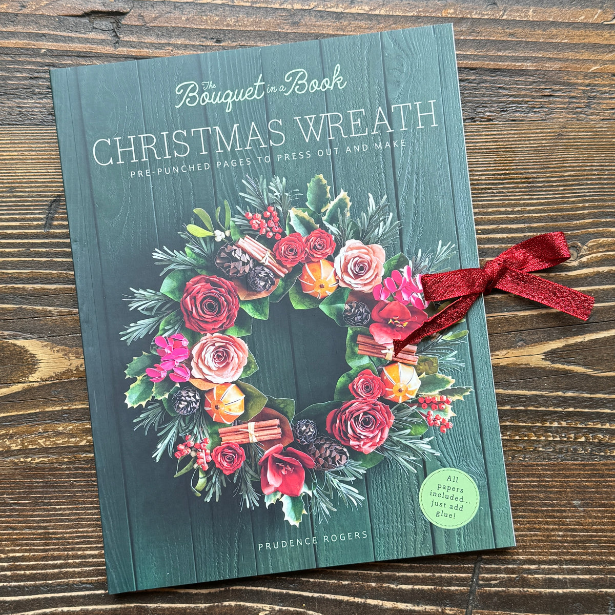 Christmas Wreath: The Bouquet in a Book