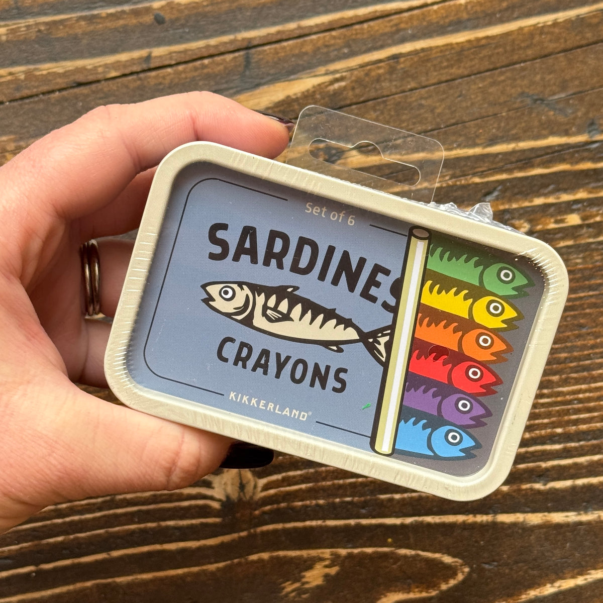 Sardines Crayons – Set of 6