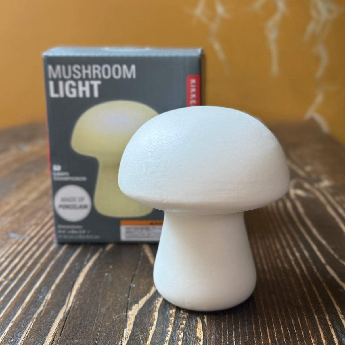 Medium Mushroom Light – Porcelain LED Lamp