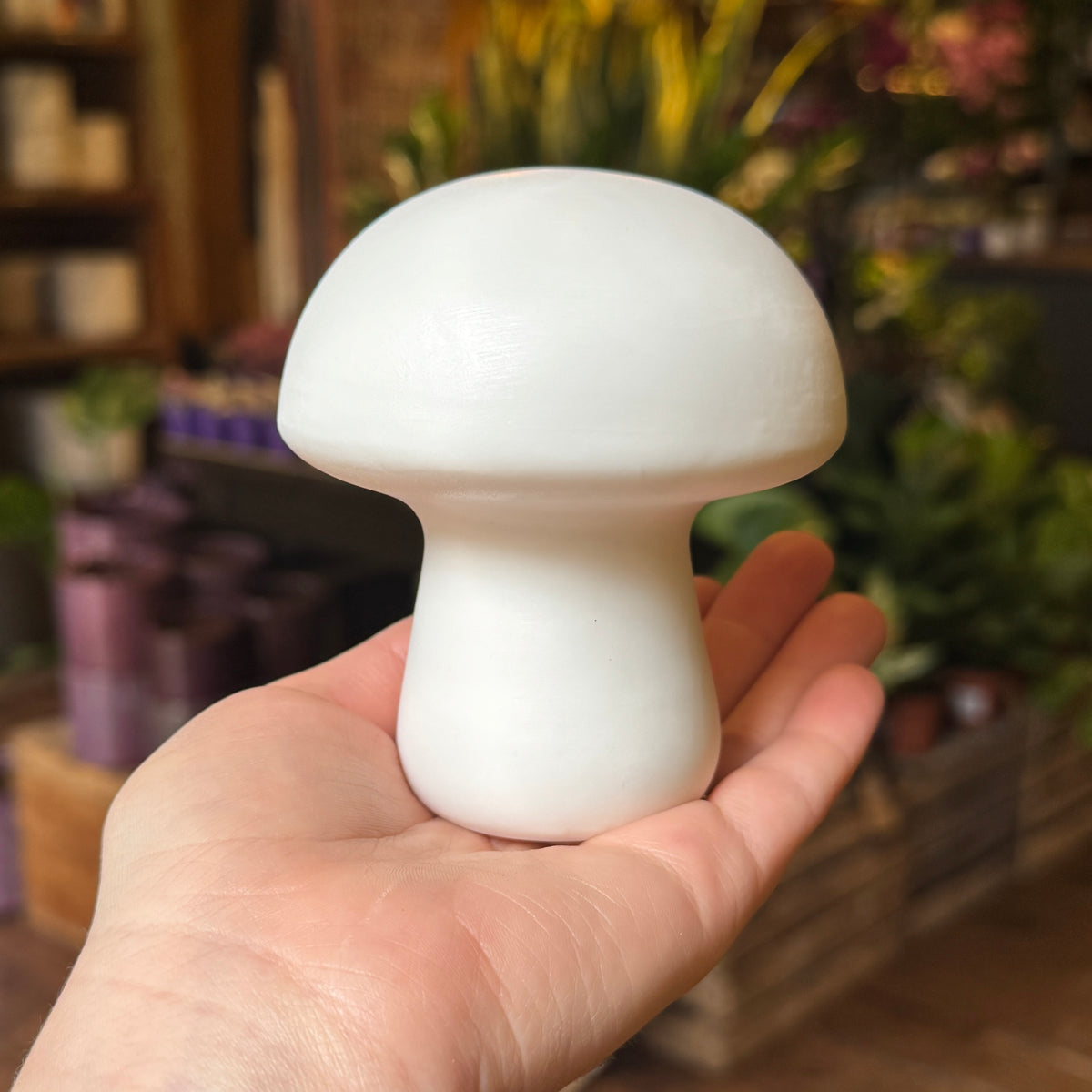 Medium Mushroom Light – Porcelain LED Lamp