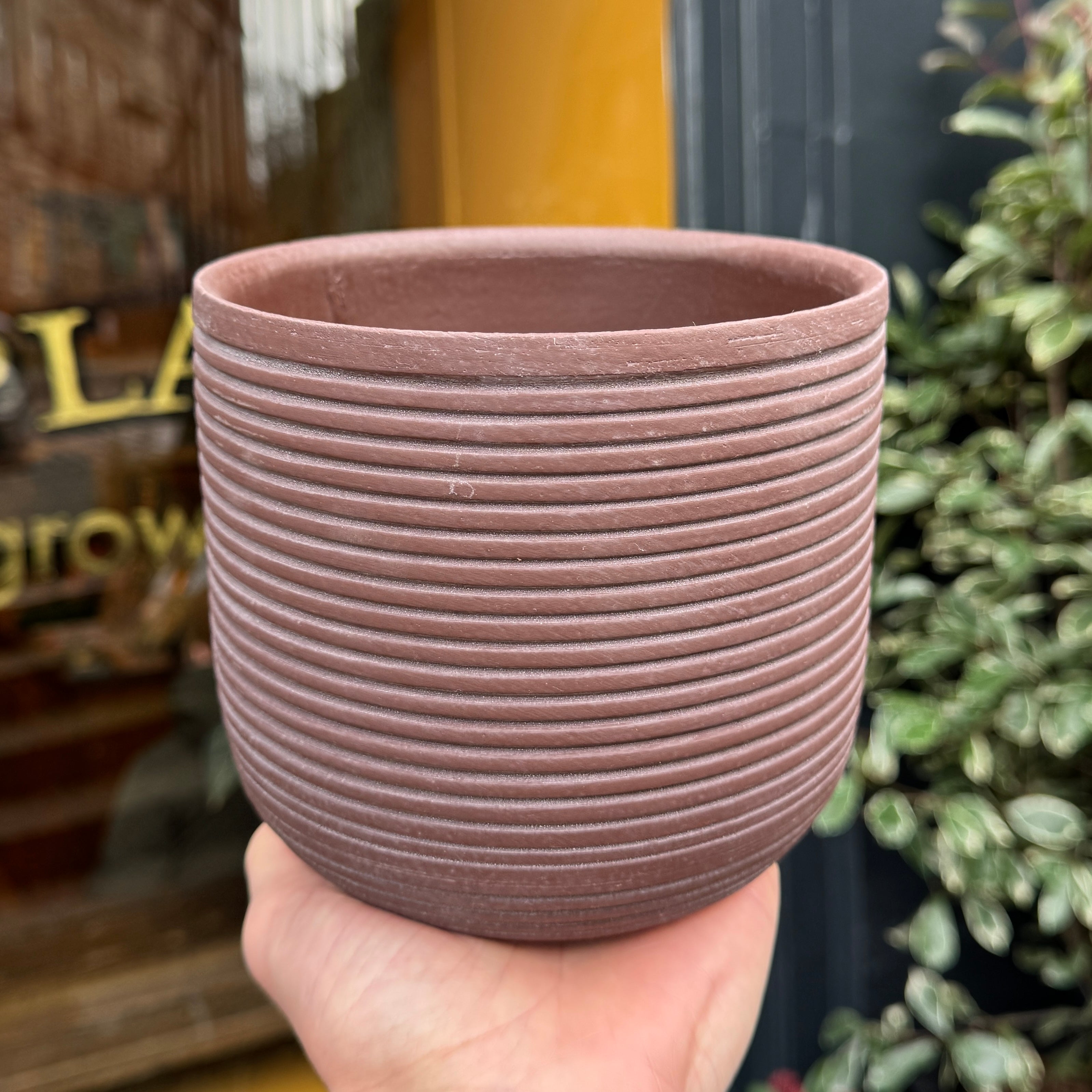 Stria Pot - Mulberry | 15cm