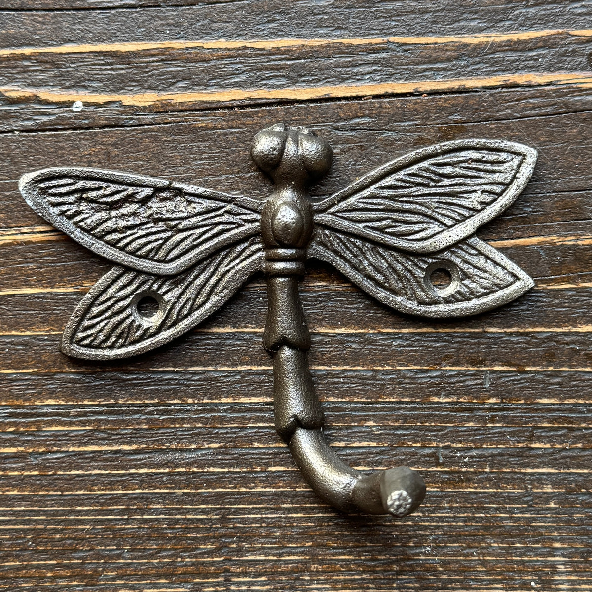 Cast Iron Dragonfly Coat Hook