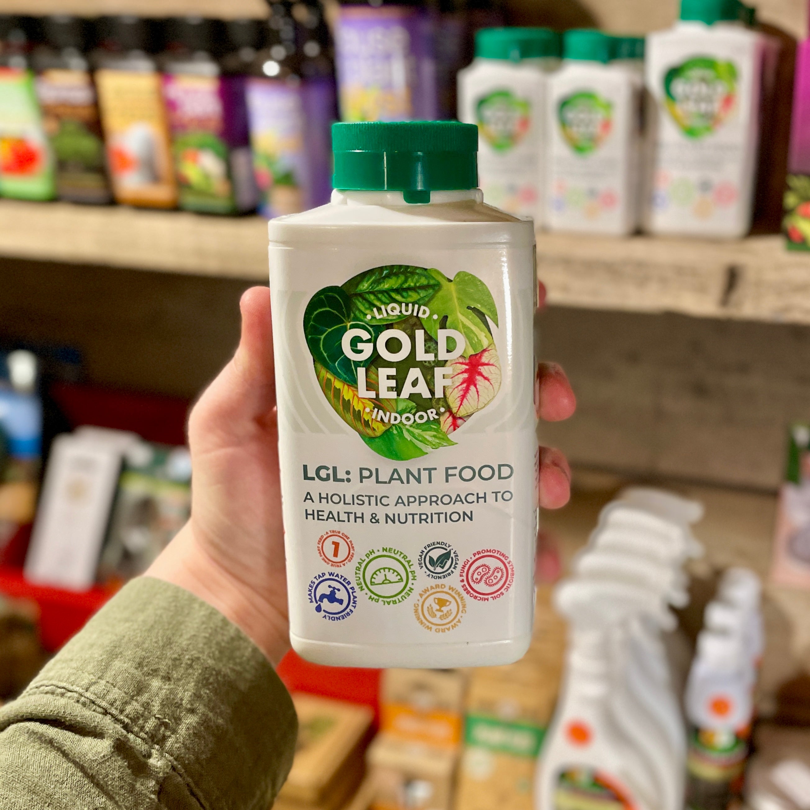 Liquid Gold Leaf Plant Feed 500ml