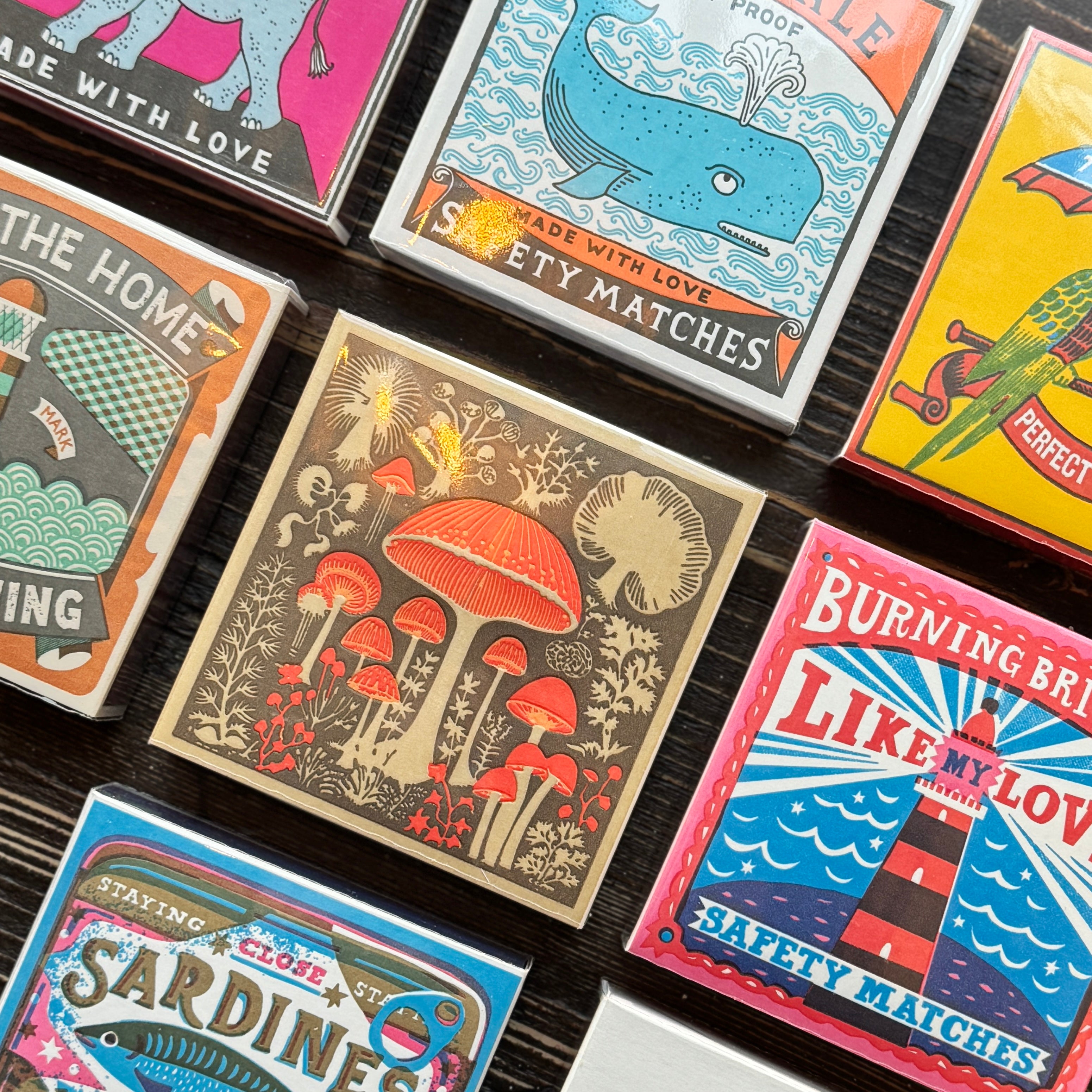 Archivist Gallery Square Matchboxes