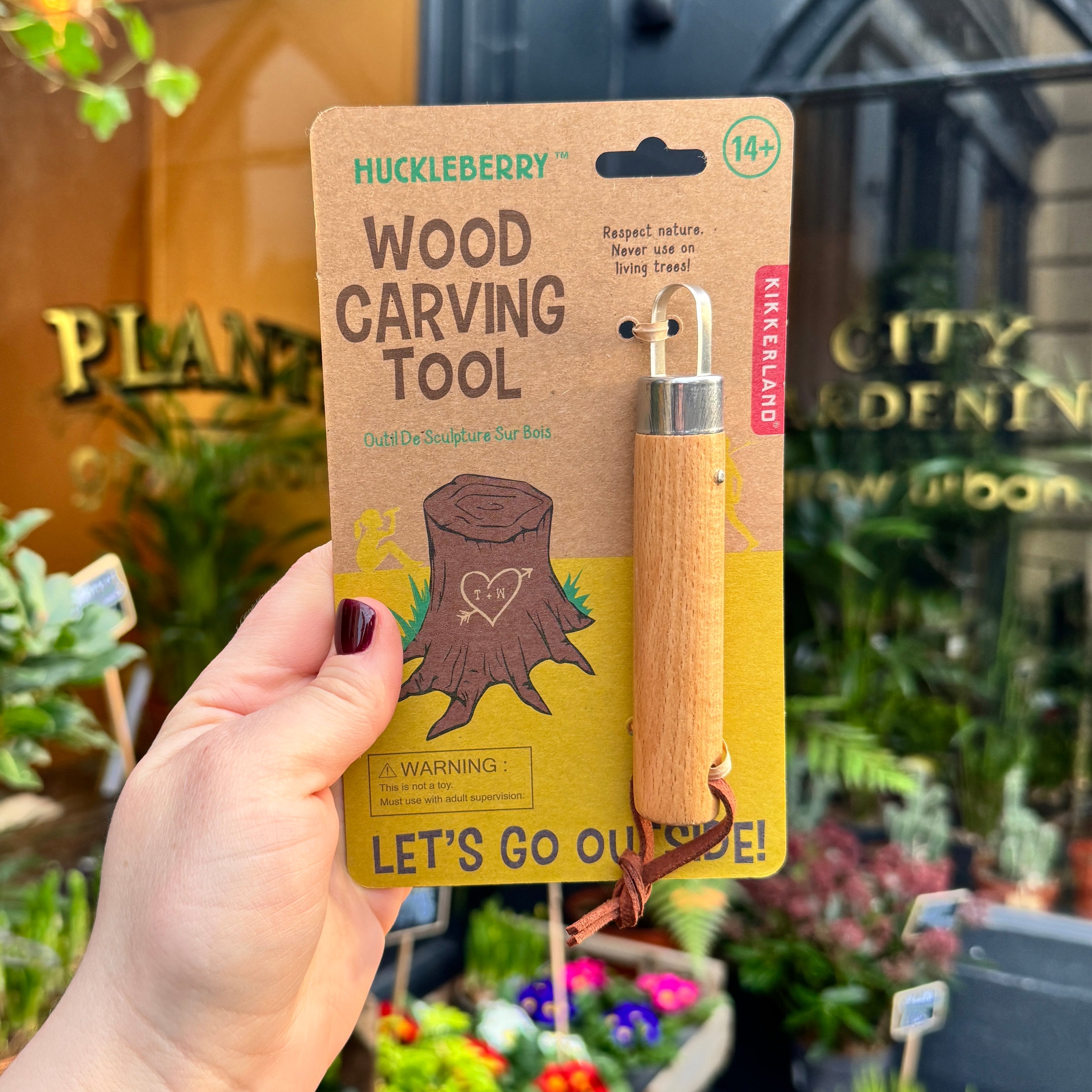 Huckleberry Wood Carving Tool (Ages 14+)