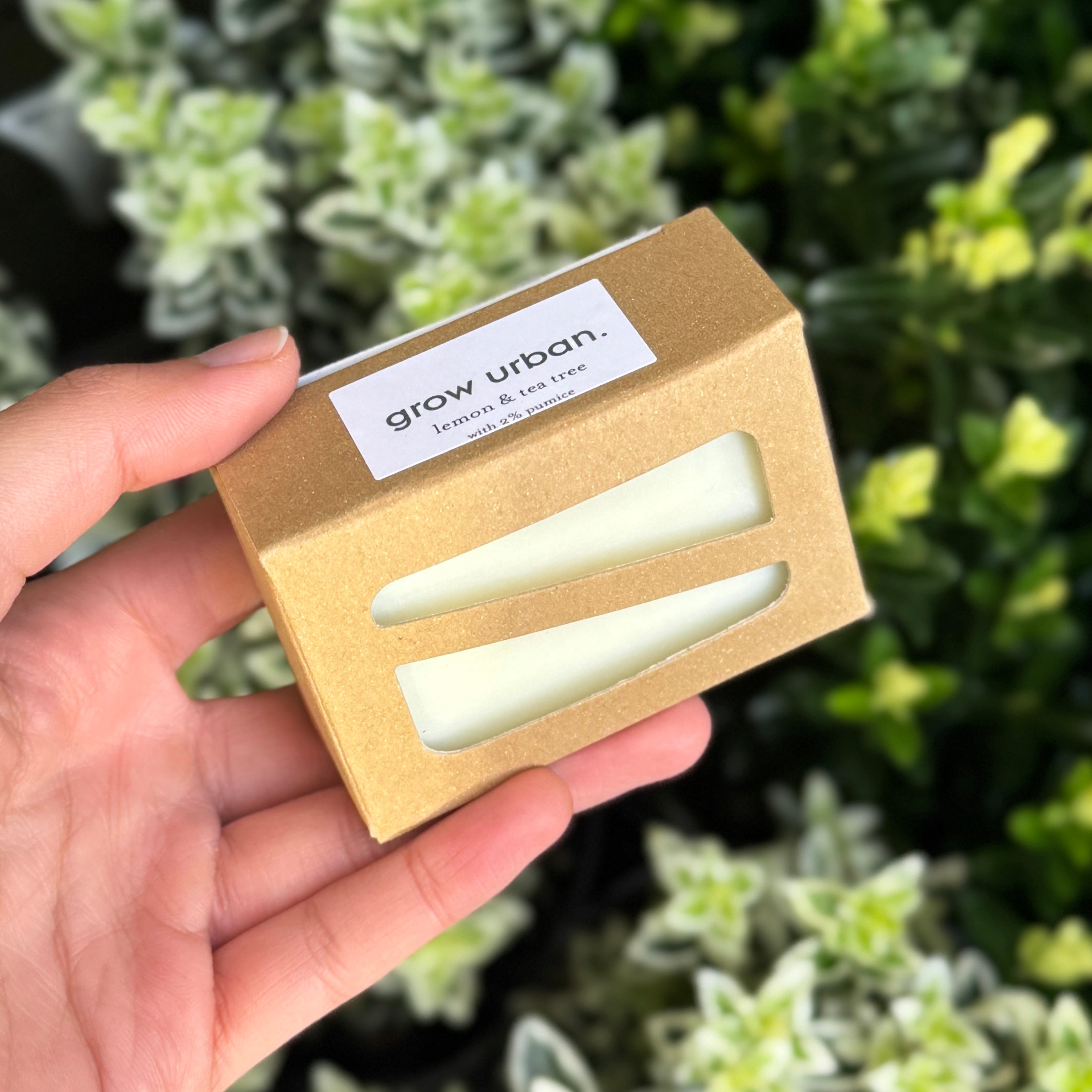 grow urban. Soap