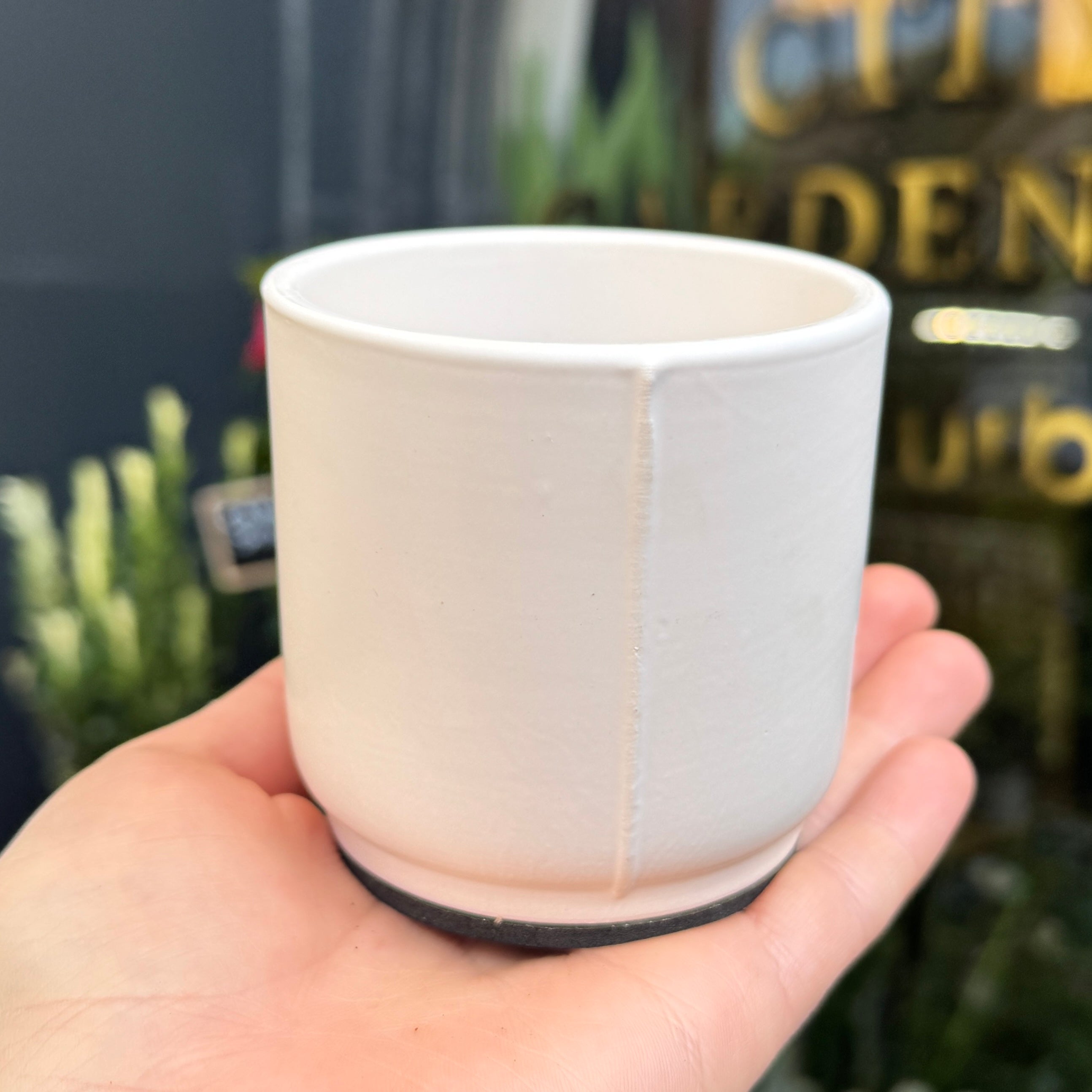 Lazio Plant Pot - White | 7cm