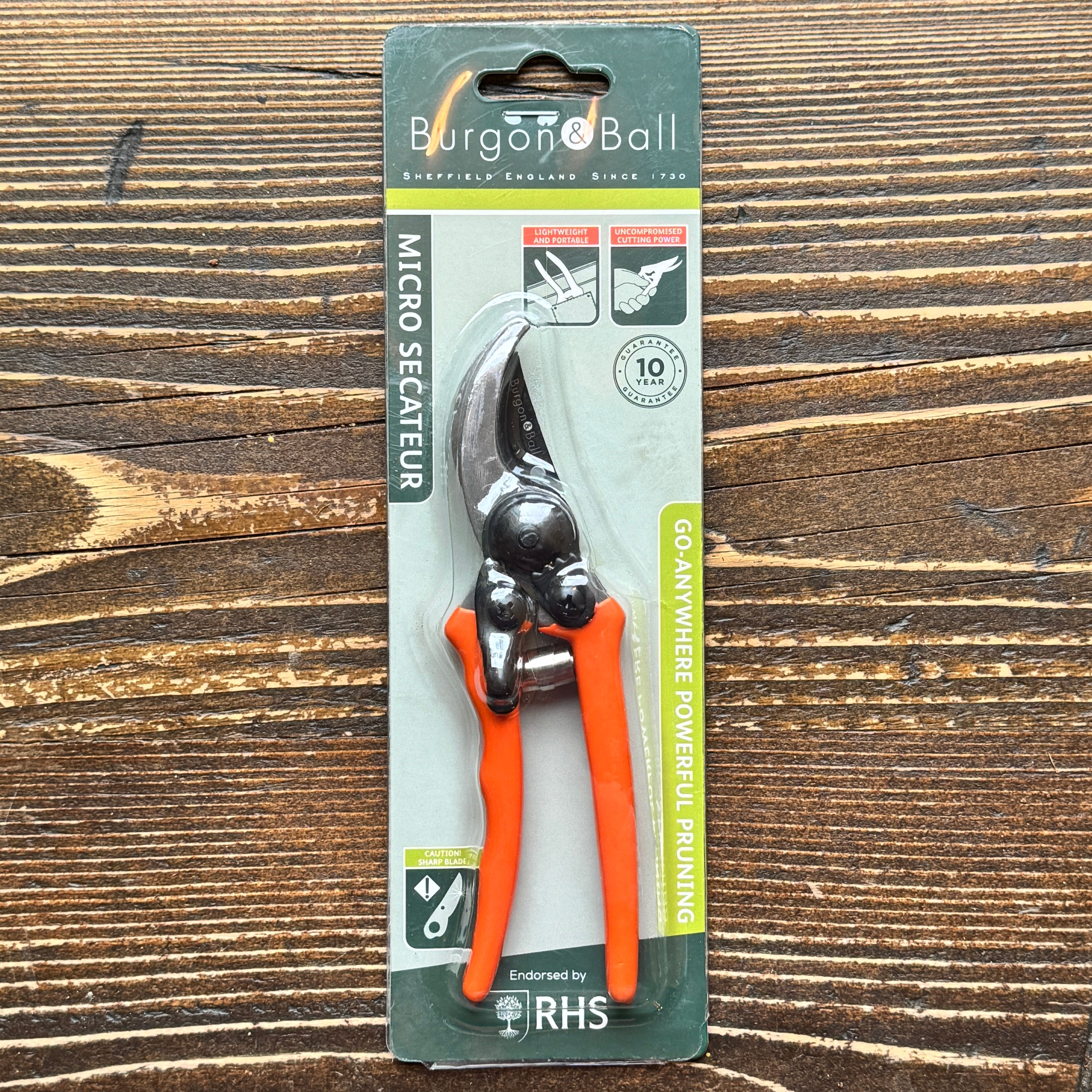 Micro Secateur by Burgon & Ball