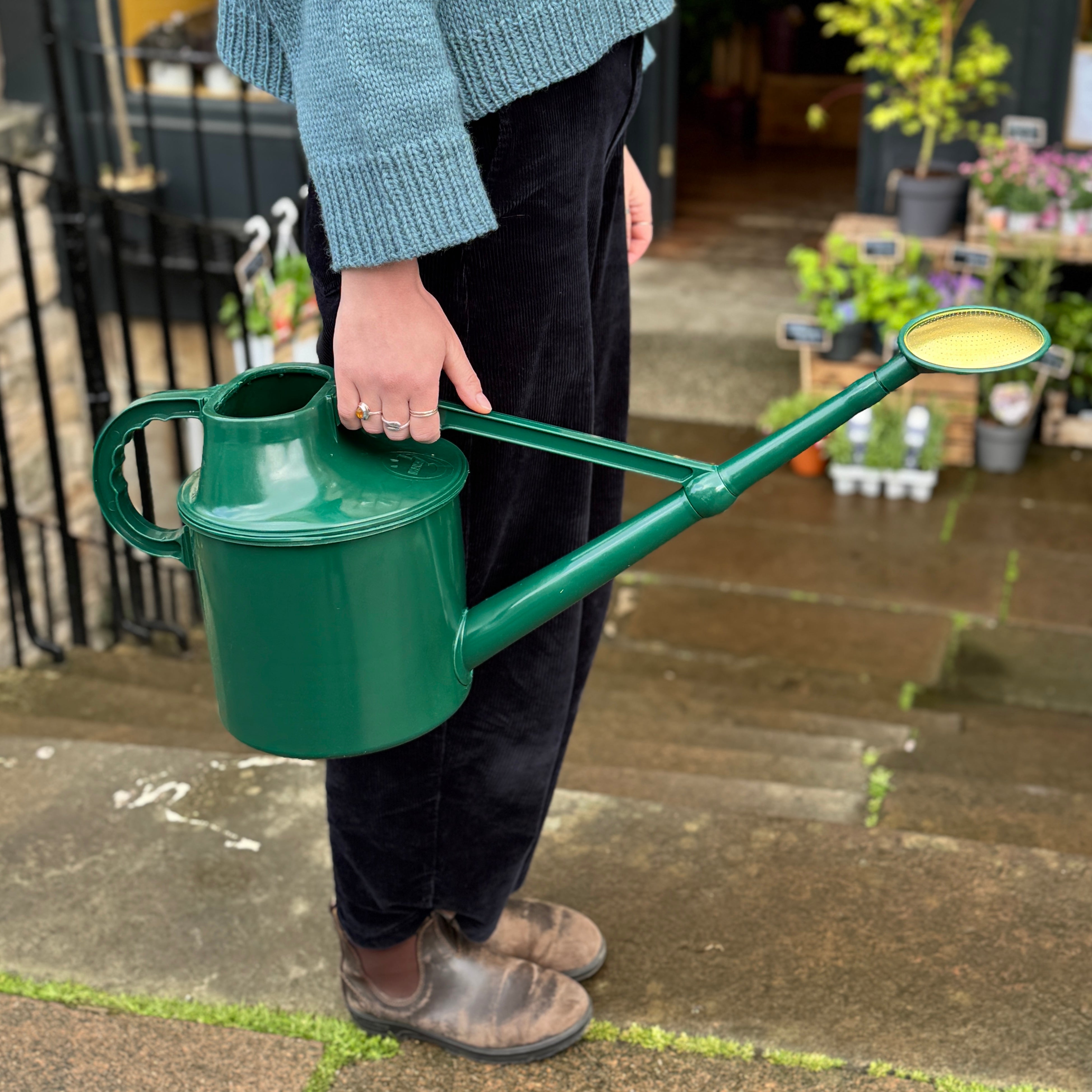 Haws | The Cradley Cascader | 1.5 Gallon Green Watering Can
