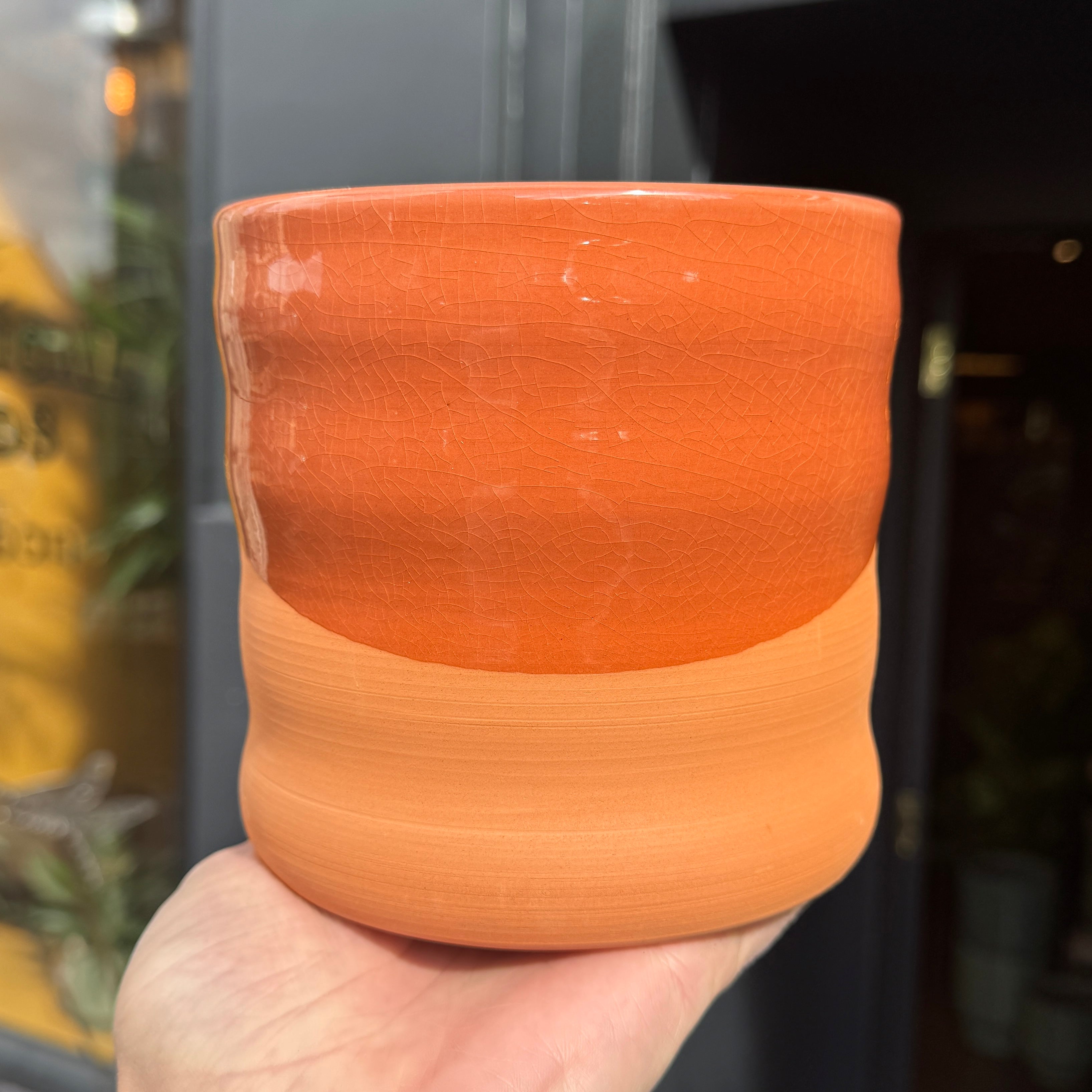 Dip Glaze Pot - Terracotta | 14cm
