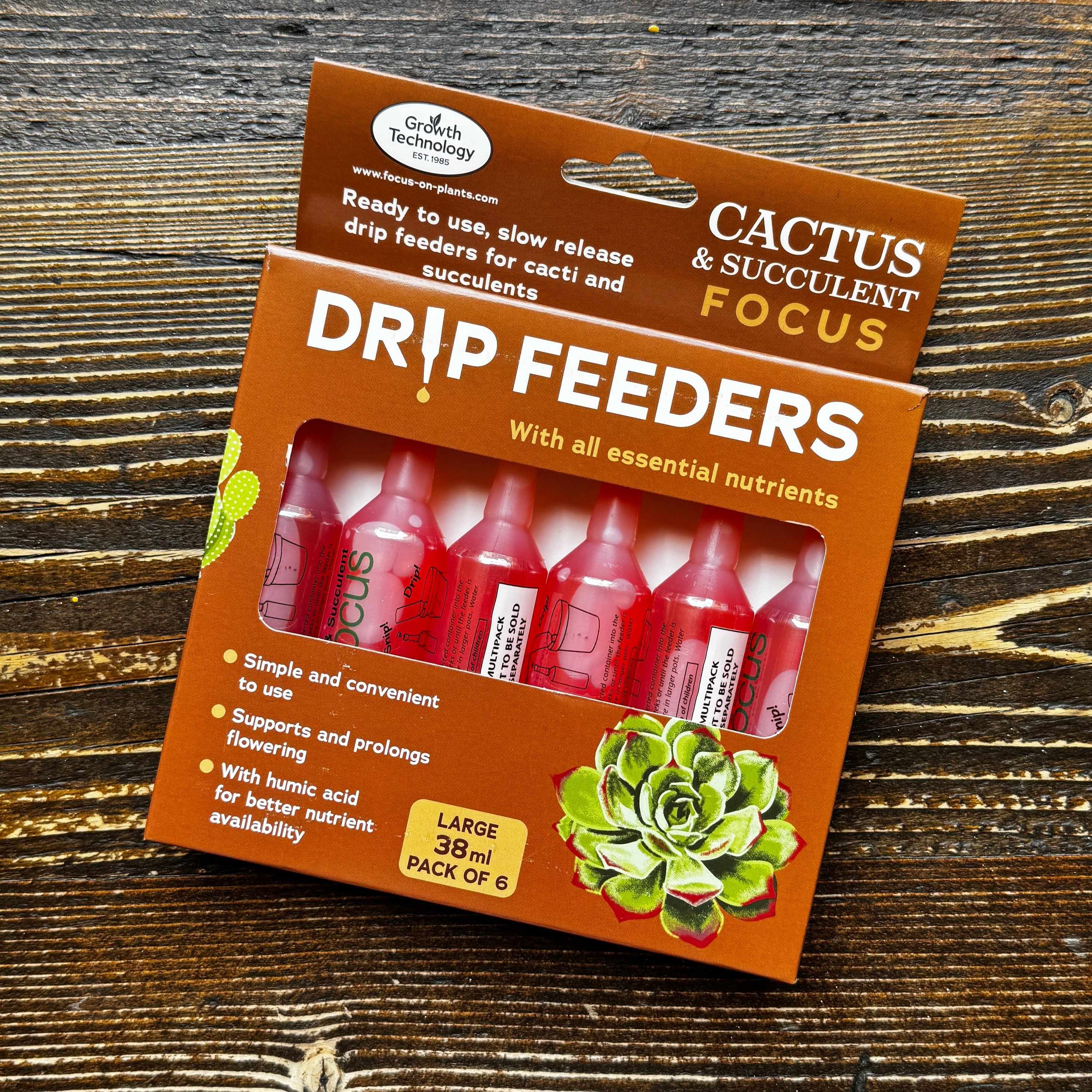 Cactus & Succulent Drip Feeders | 6 Pack