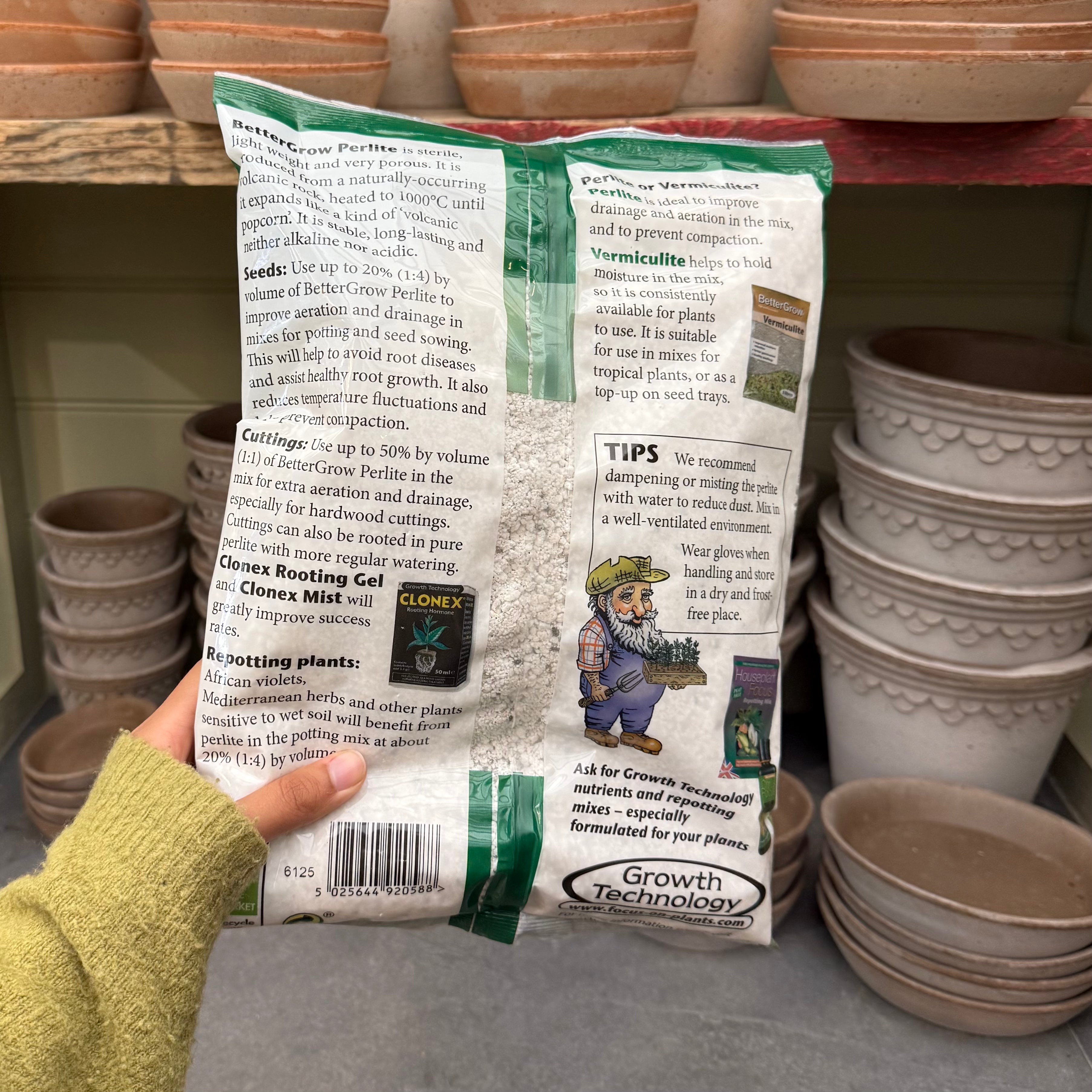 Perlite – 3L Bag