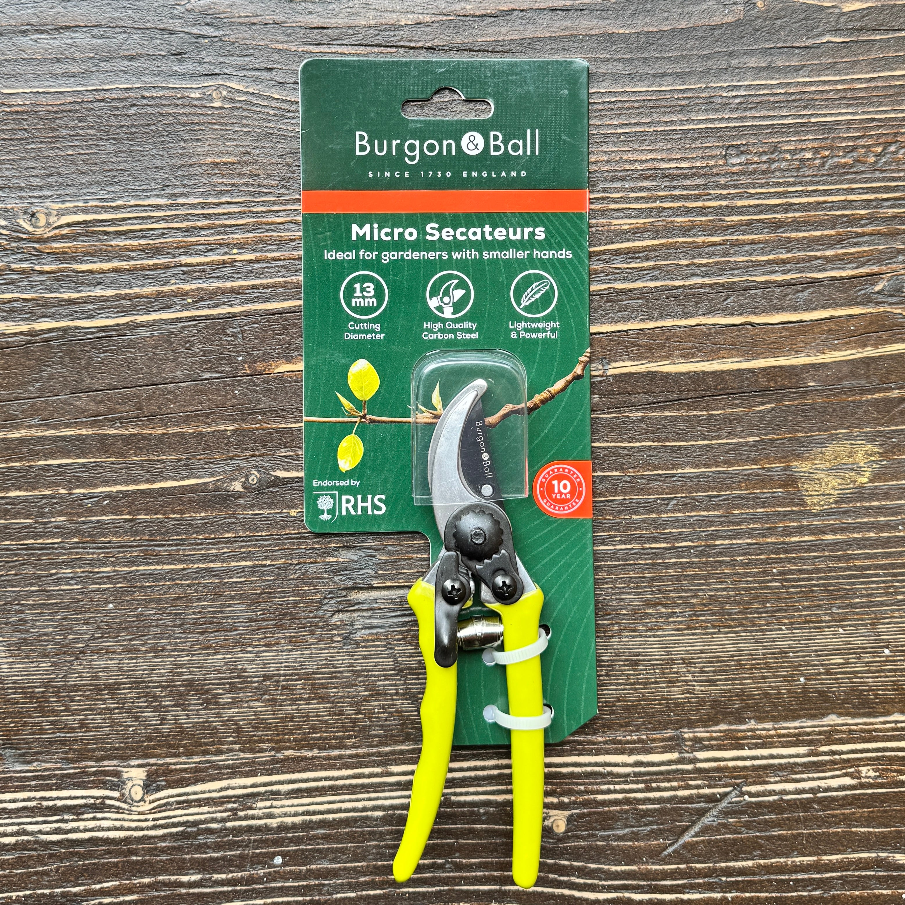 Micro Secateur by Burgon & Ball