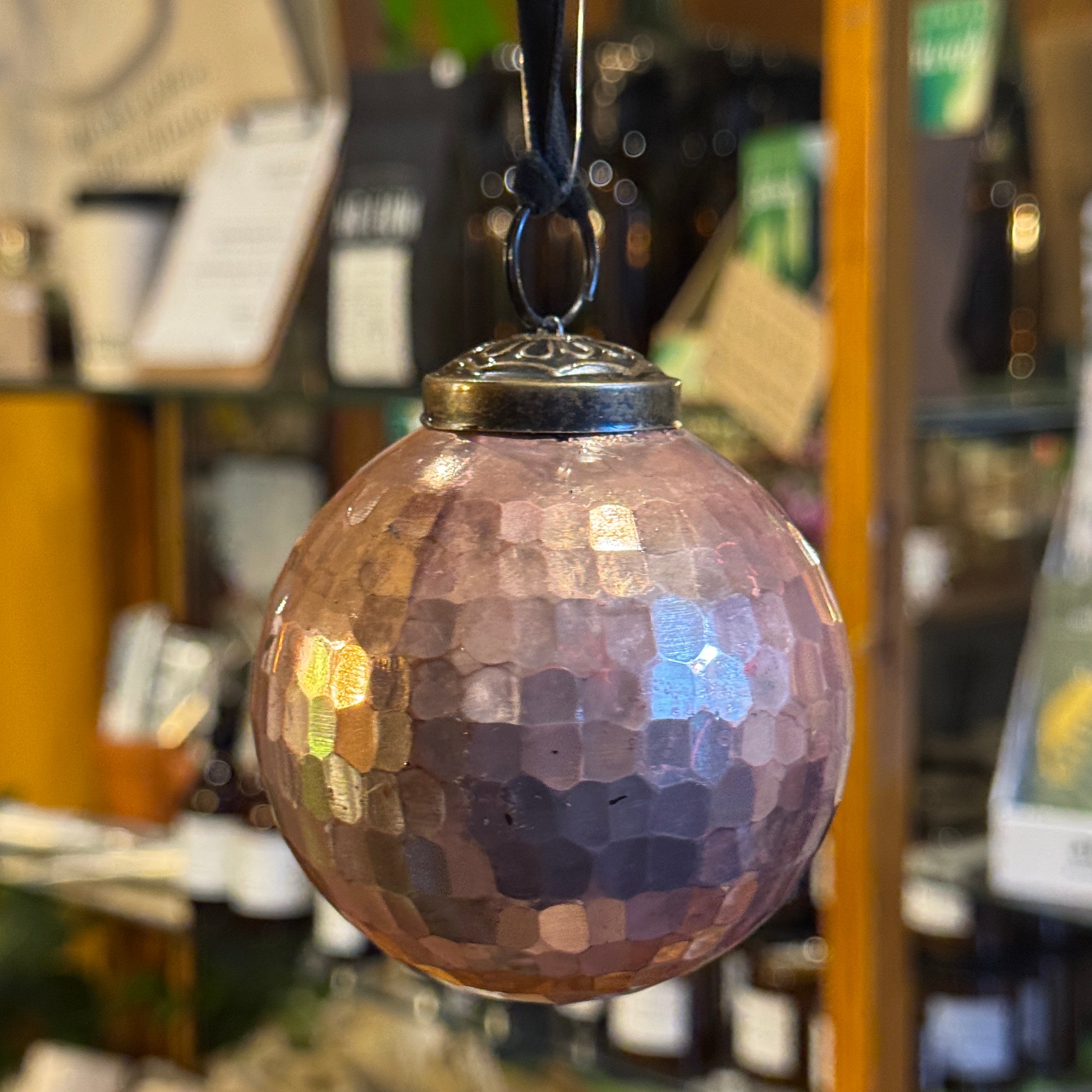 Handcrafted Cut-Glass Bauble
