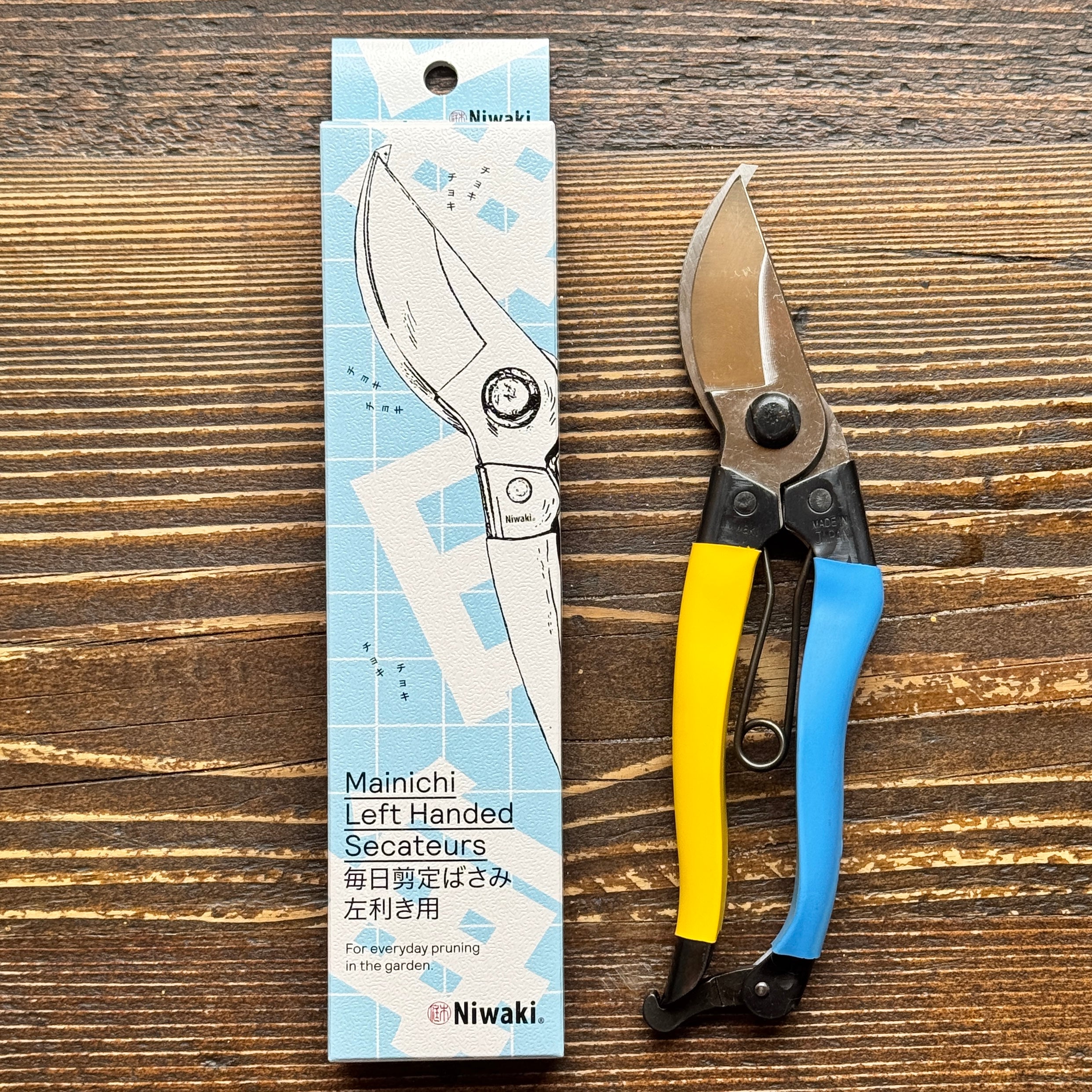 Niwaki Mainichi Left-Handed Secateurs