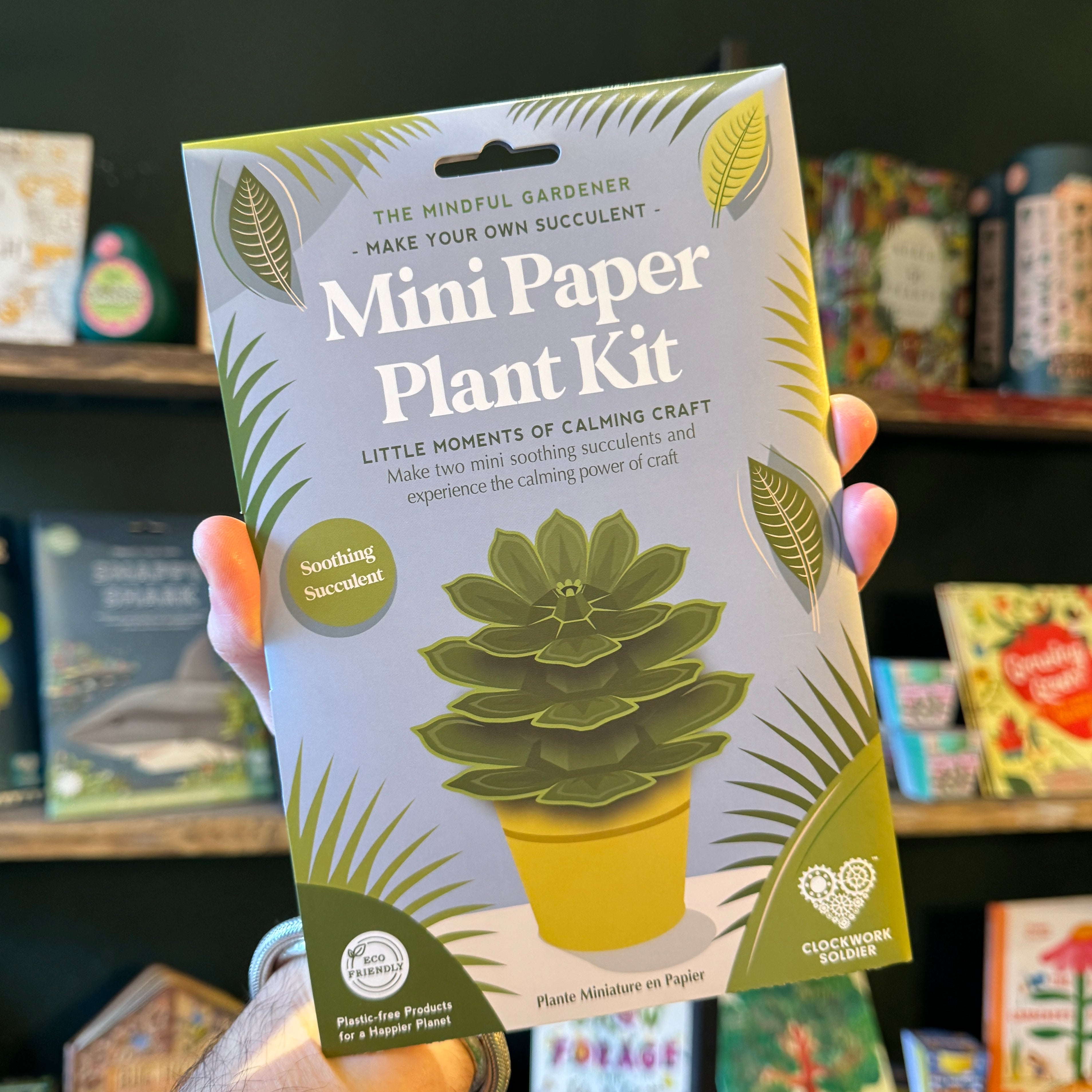 Make Your Own Soothing Succulent Paper Plant Kit