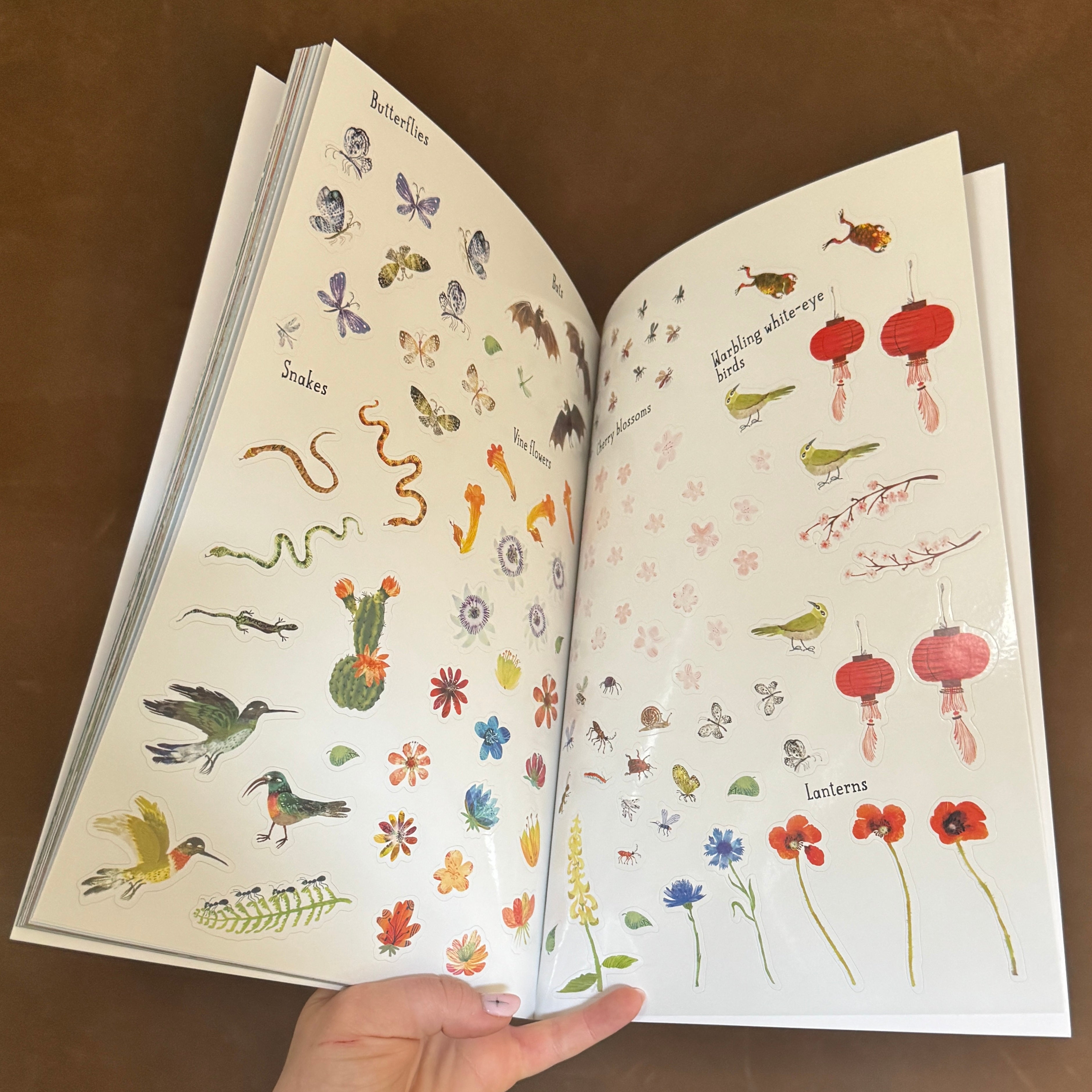 The Big Sticker Book of Blooms