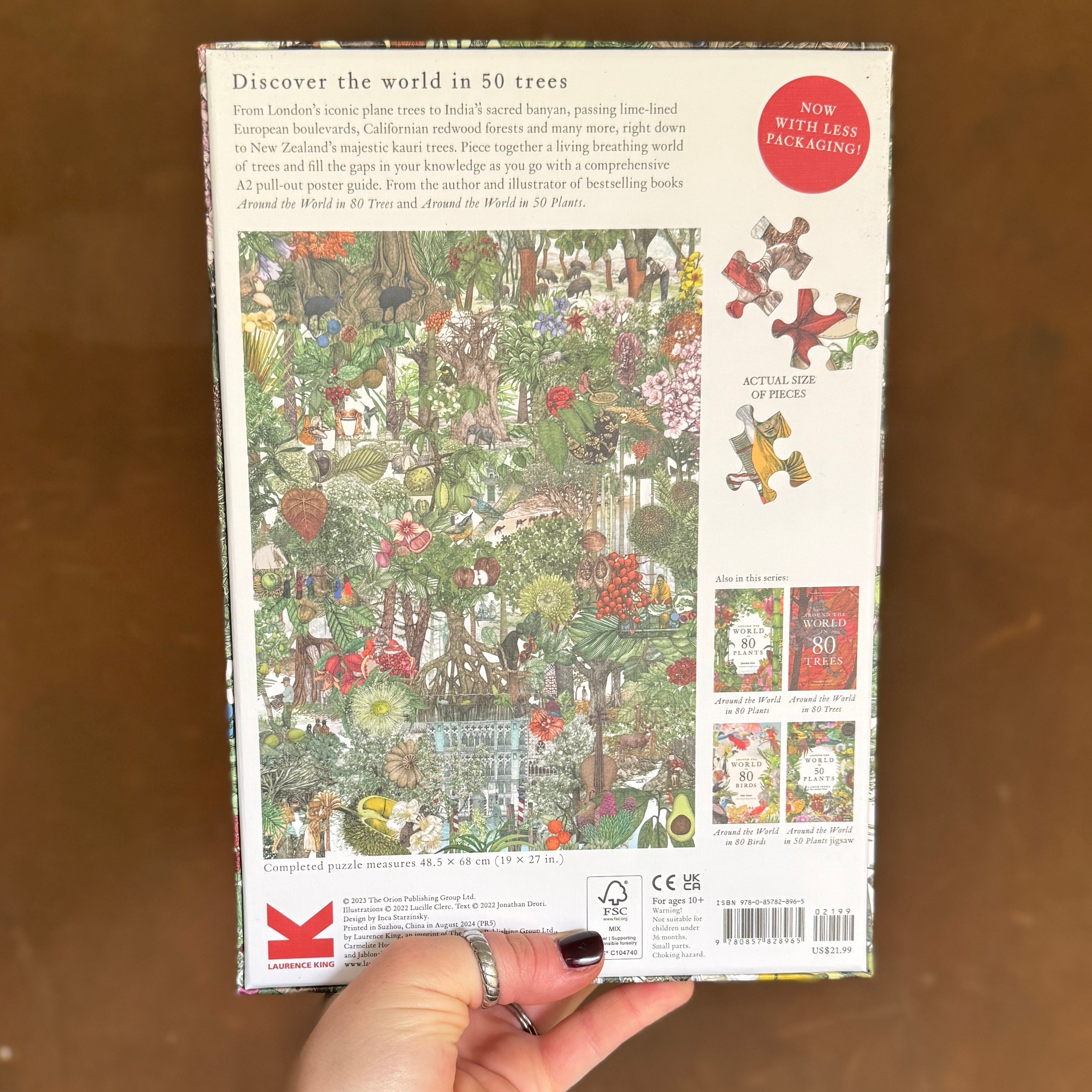 Around the World in 50 Trees | 1000 Piece Jigsaw Puzzle
