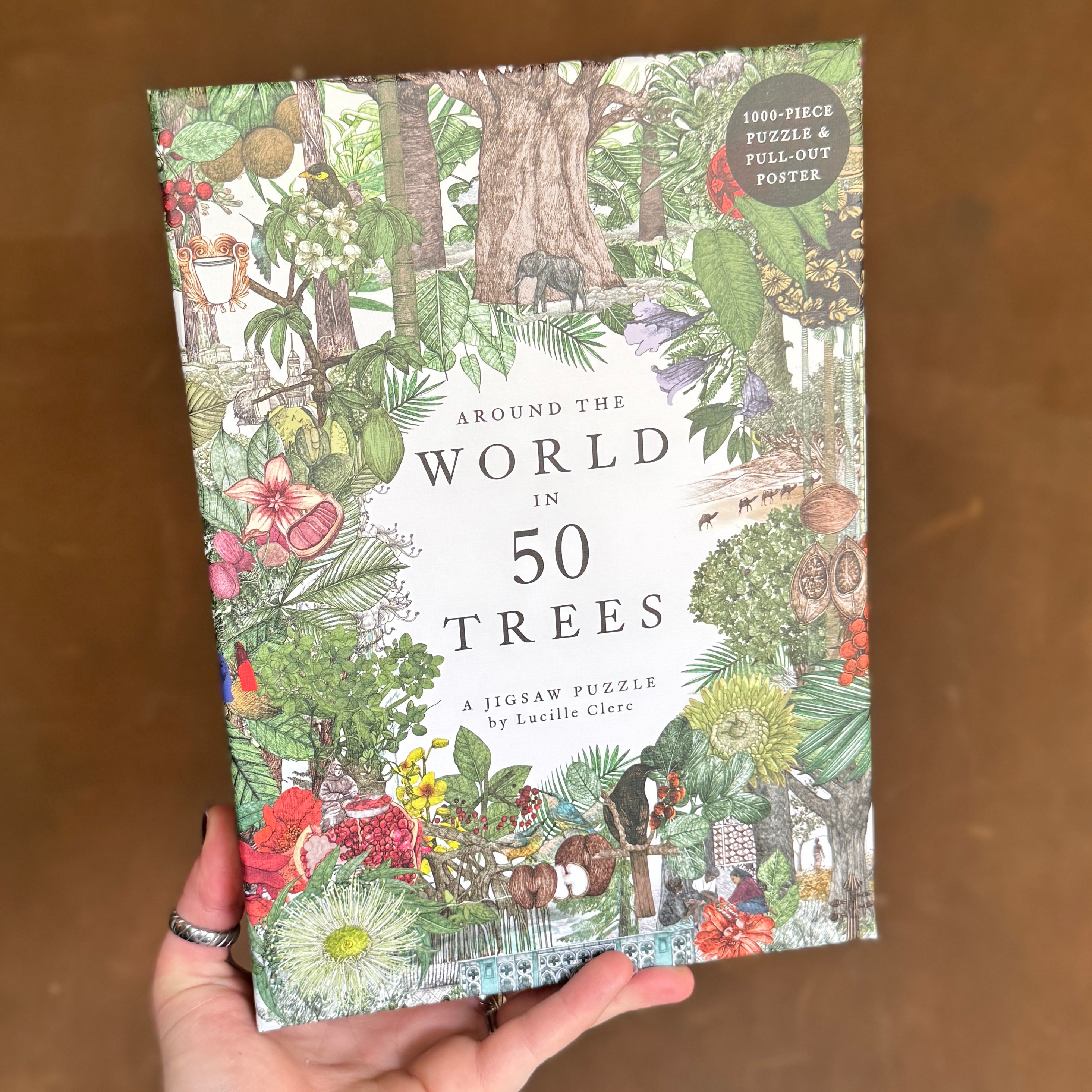 Around the World in 50 Trees | 1000 Piece Jigsaw Puzzle