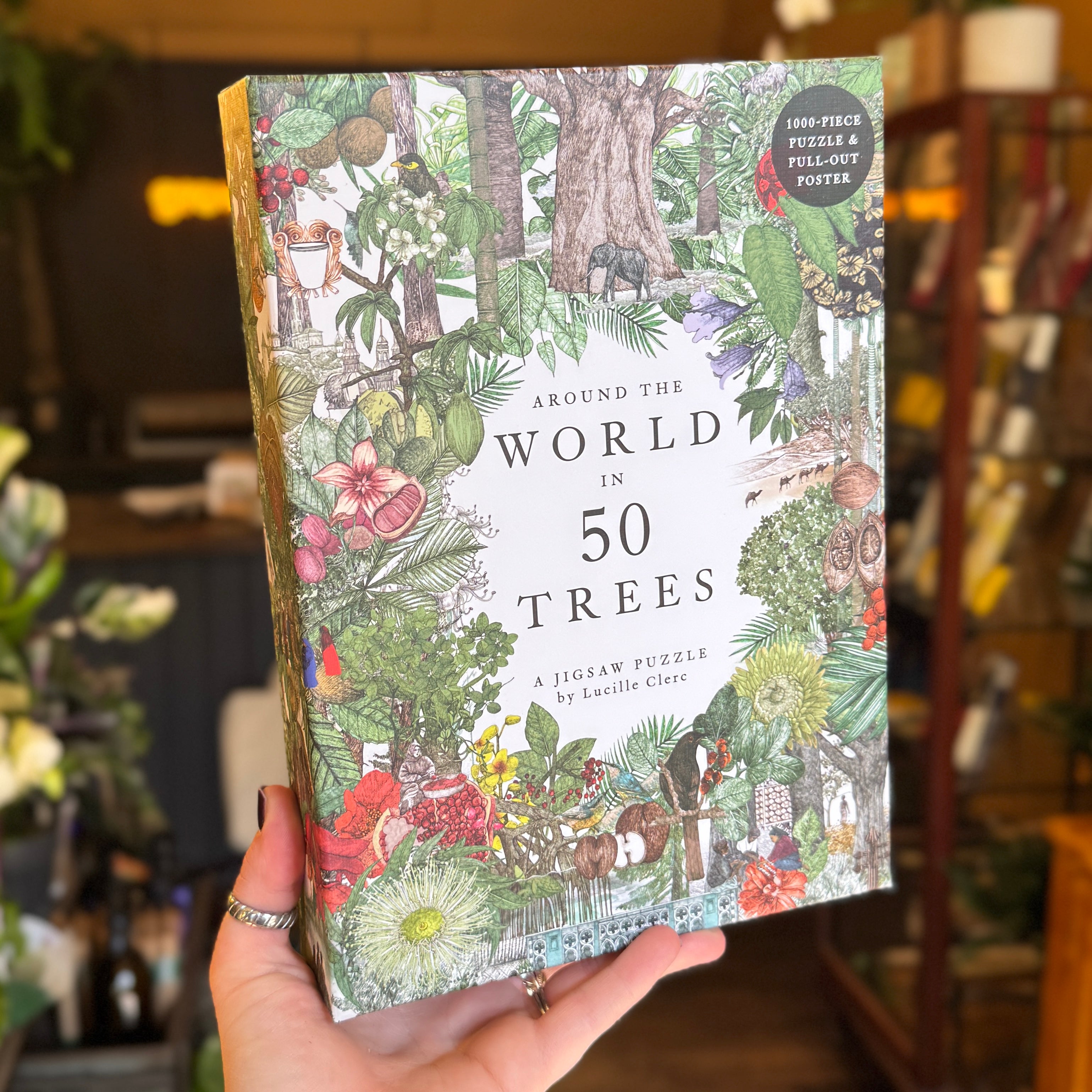 Around the World in 50 Trees | 1000 Piece Jigsaw Puzzle