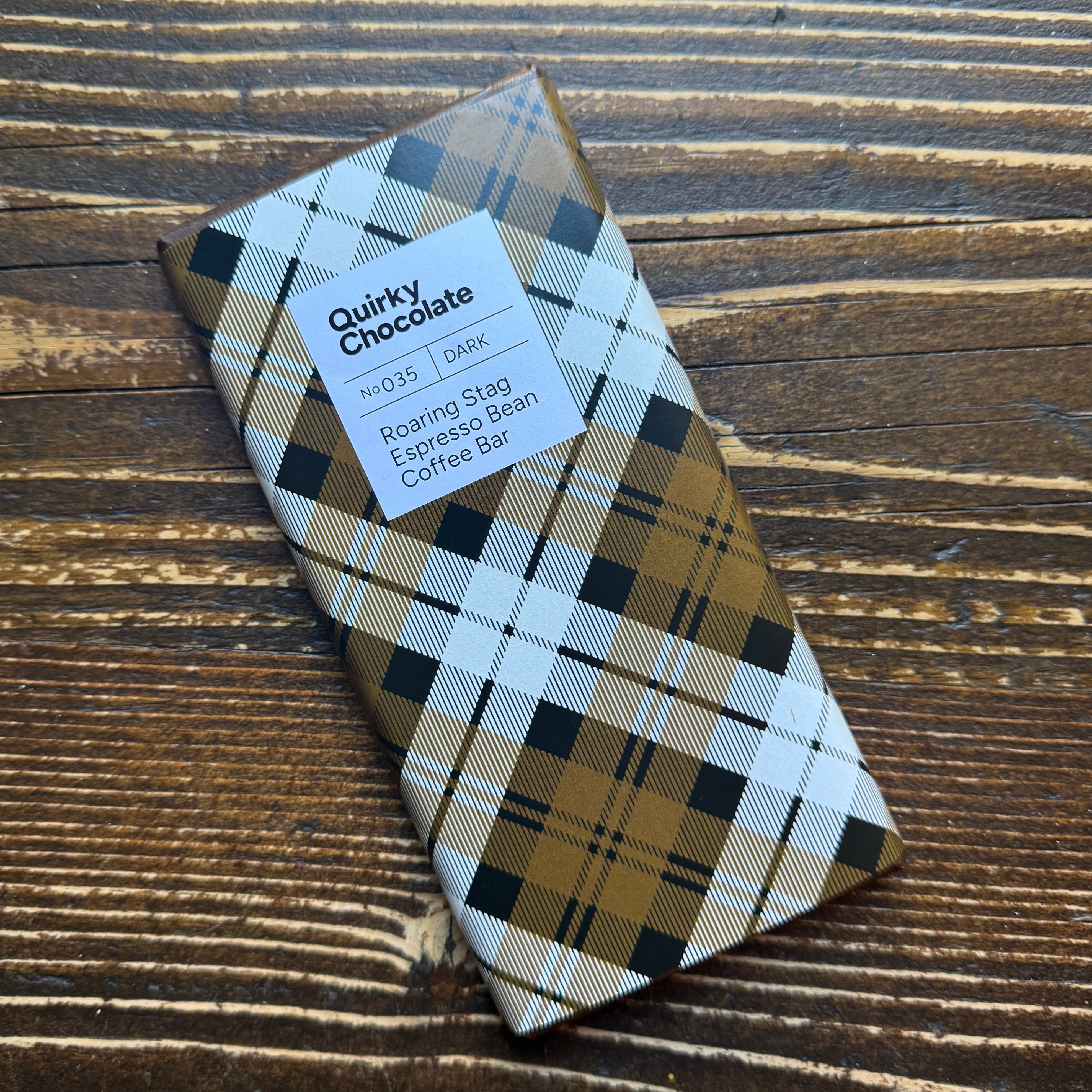Quirky Chocolate – Scottish Tartan Artisan Bars
