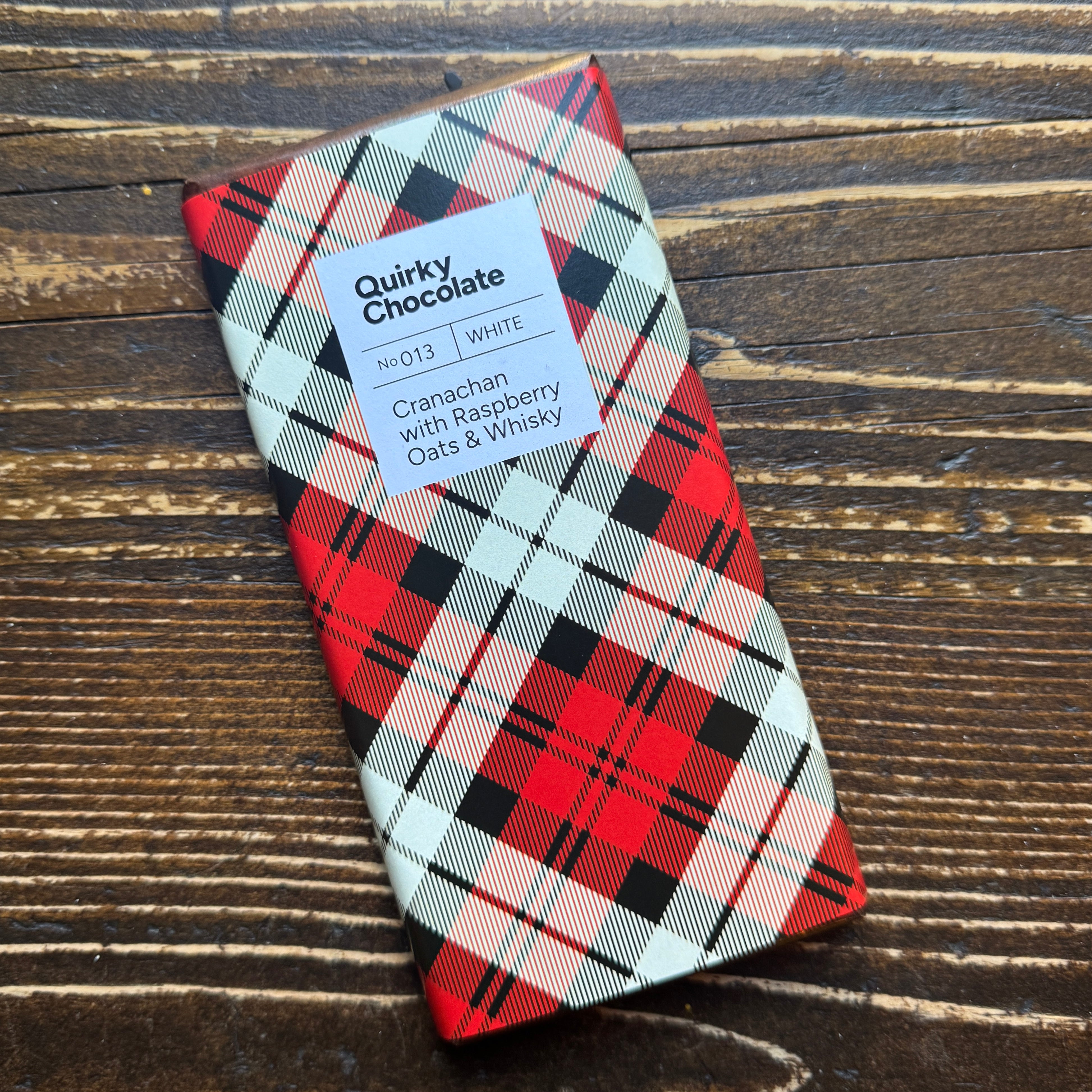 Quirky Chocolate – Scottish Tartan Artisan Bars