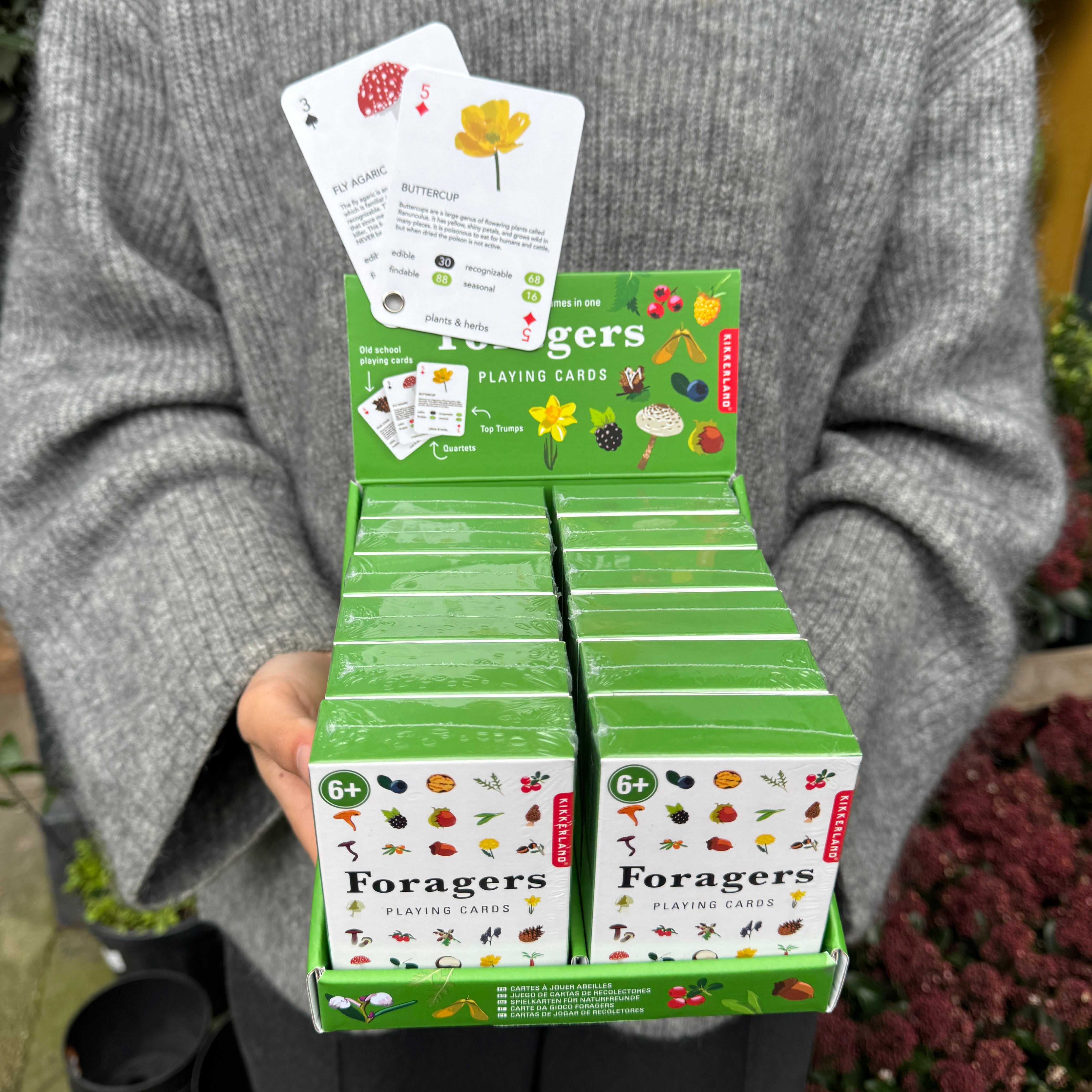 Foragers Playing Cards – Illustrated Botanical Card Deck