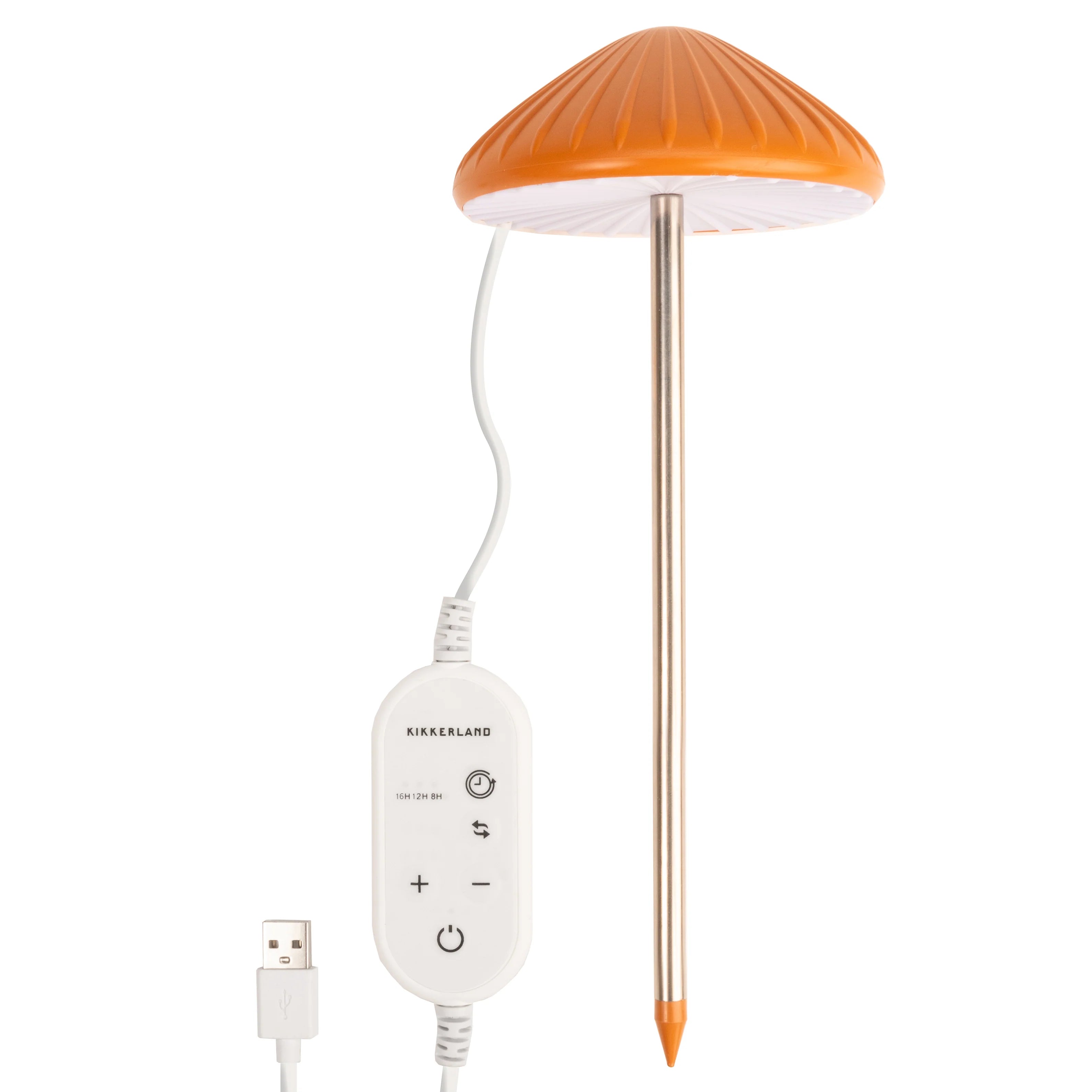 Mushroom Grow Light with Adjustable Stake