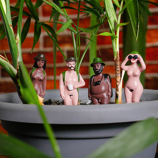 Mini Plant Pot Naked Ramblers