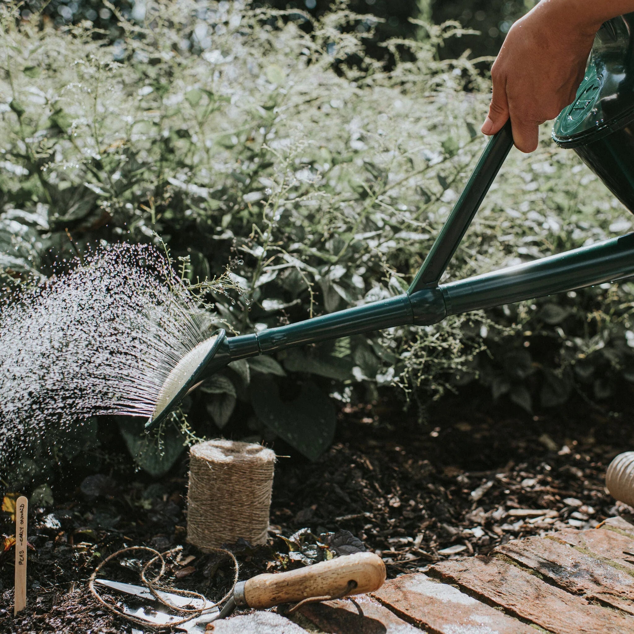 Haws | The Cradley Cascader | 1.5 Gallon Green Watering Can