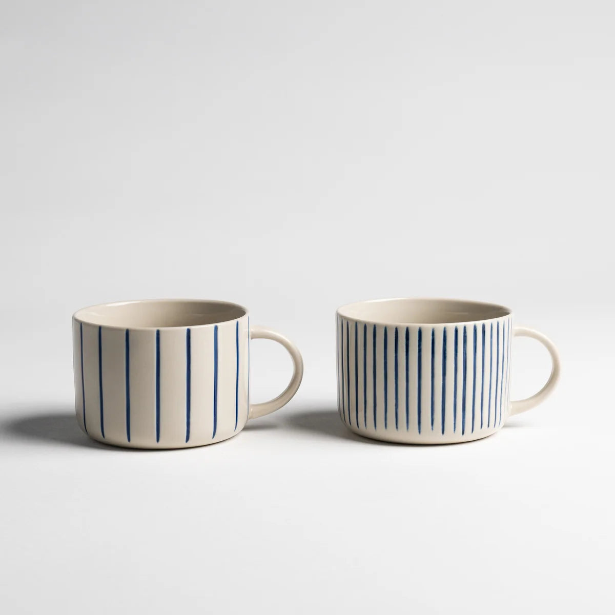 Kindred Yarrow Mugs – Brushed Indigo Blue – Set of 2