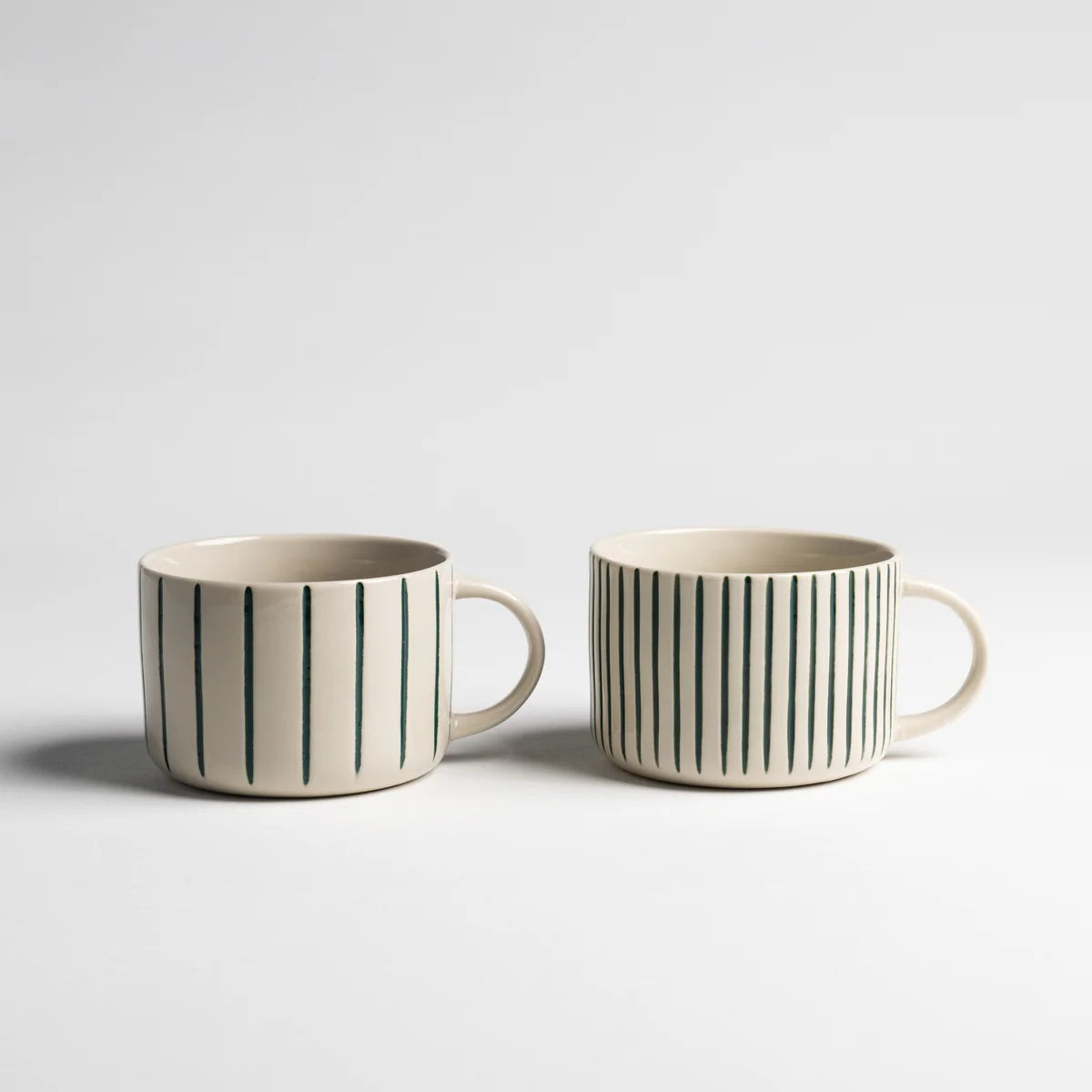 Kindred Yarrow Mugs – Brushed Sea Green – Set of 2