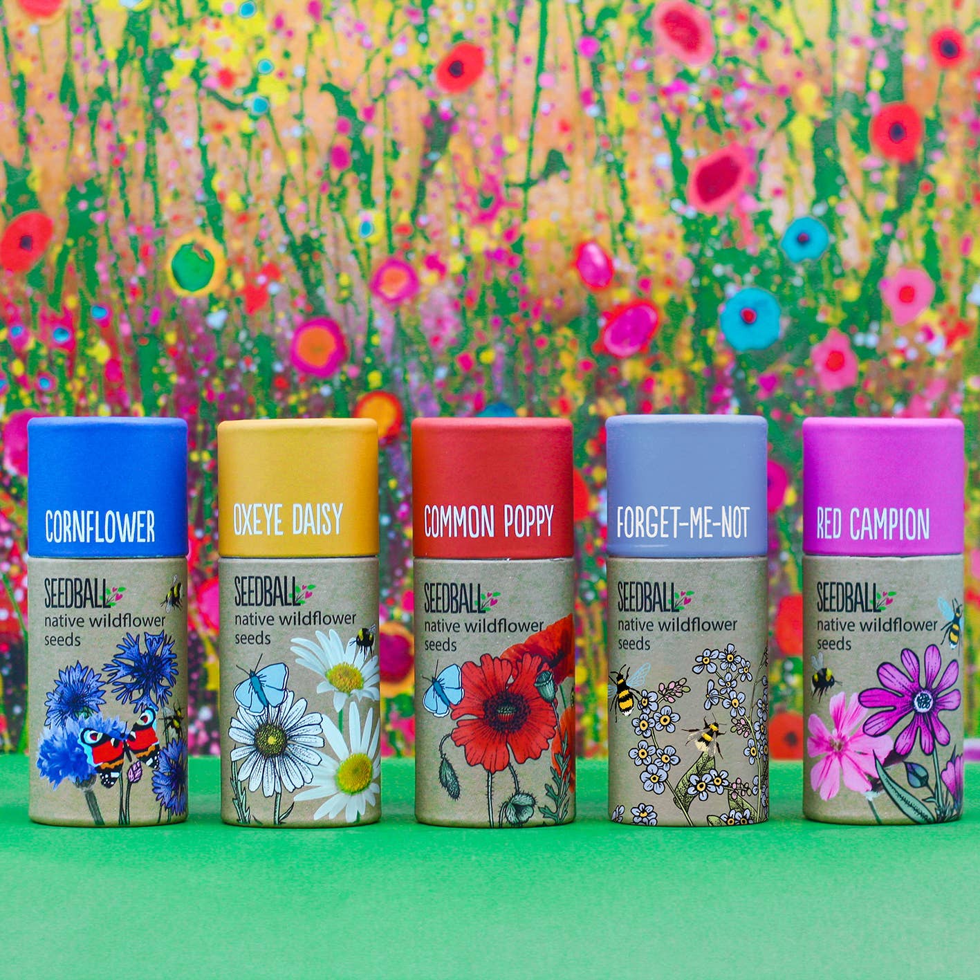 Wildflower Seedball Tubes