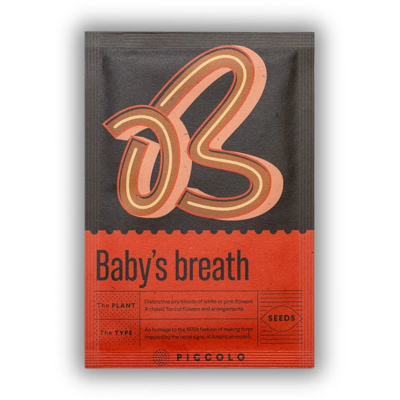 A to Z Botanical Alphabet Seed Packets