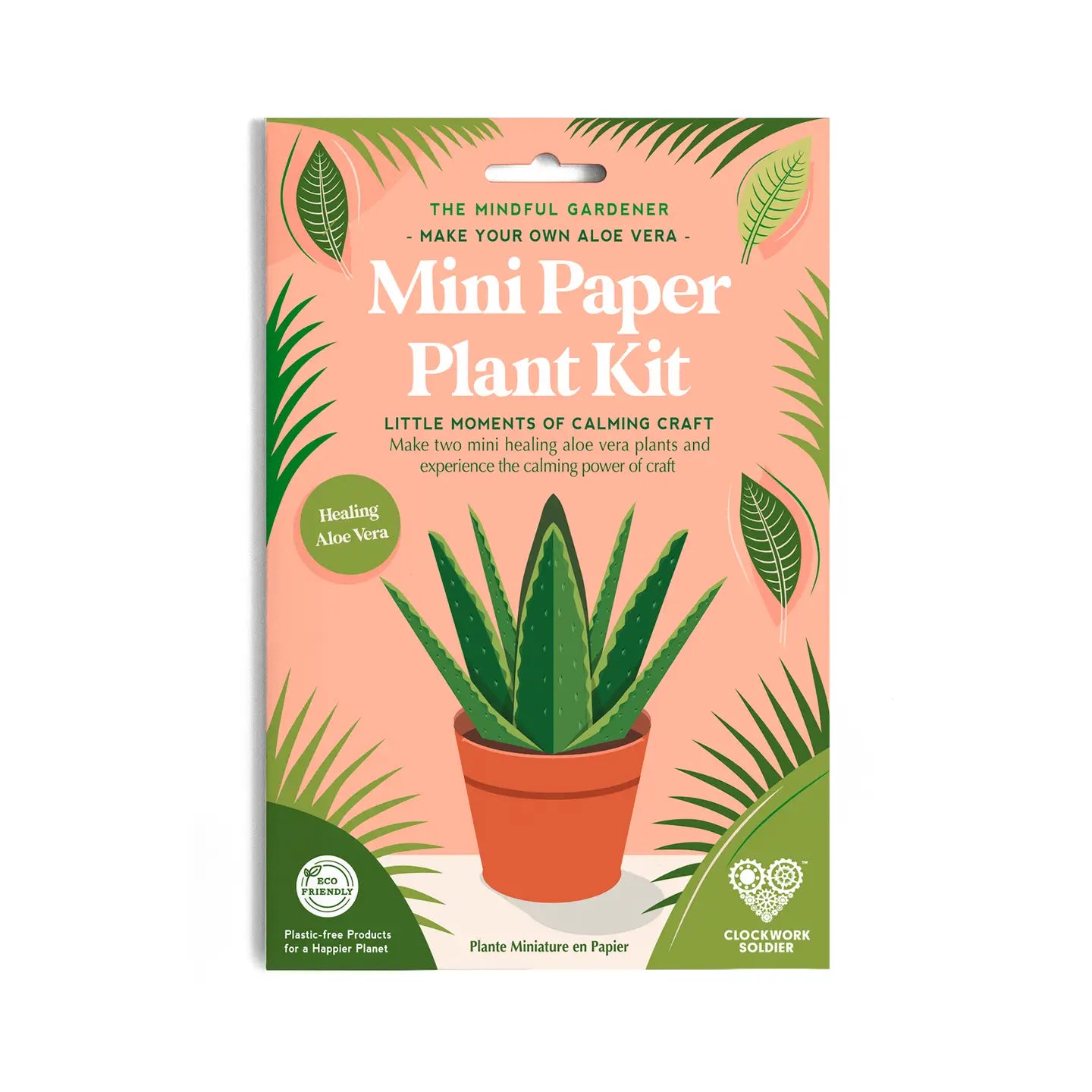 Make Your Own Healing Aloe Vera Paper Plant Kit