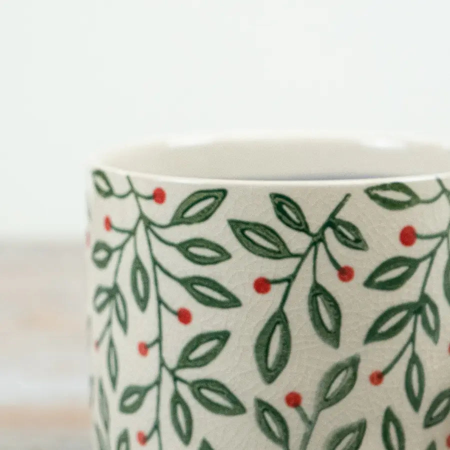 Woodland Berry Plant Pot | 12cm