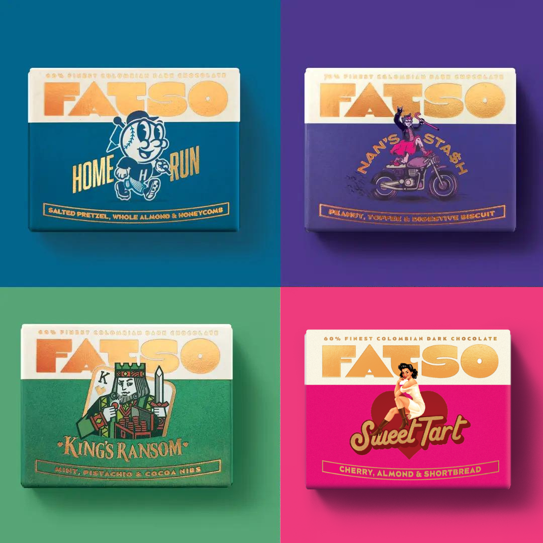 FATSO Chocolate - Mini Bars (40g)