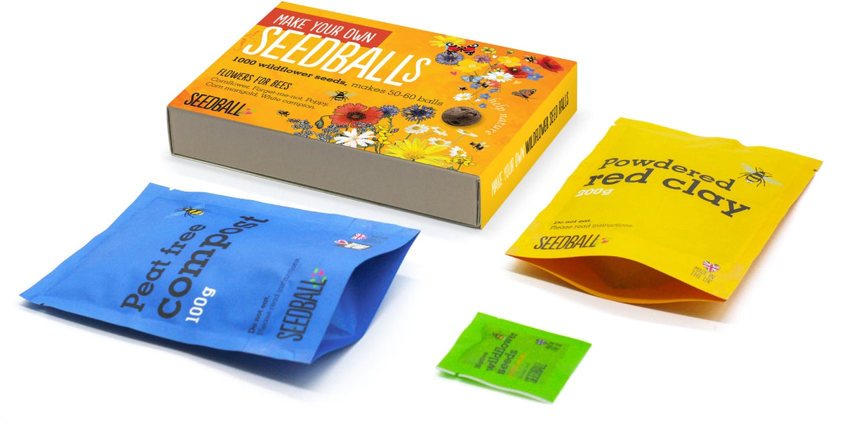 Make Your Own Seedball Kit – Flowers for Bees