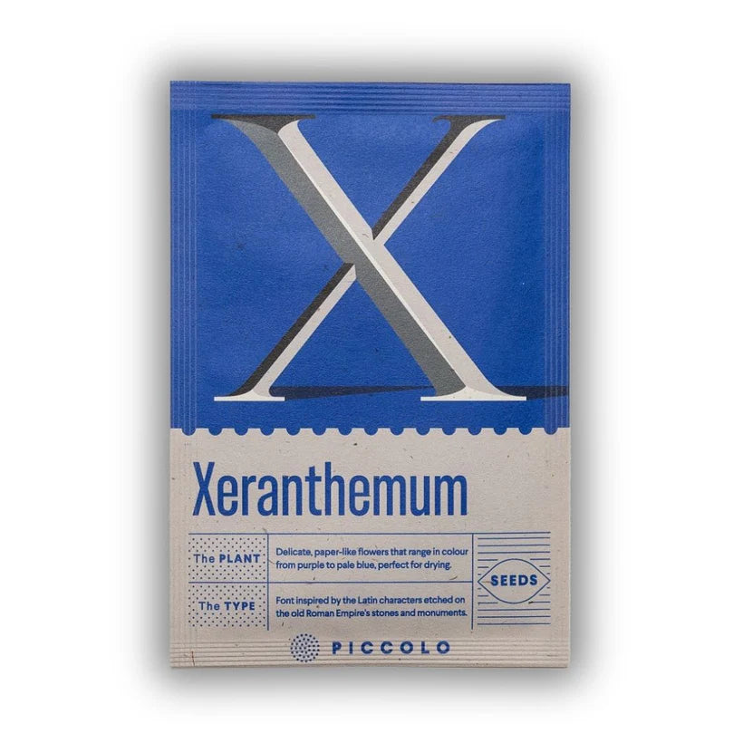 A to Z Botanical Alphabet Seed Packets