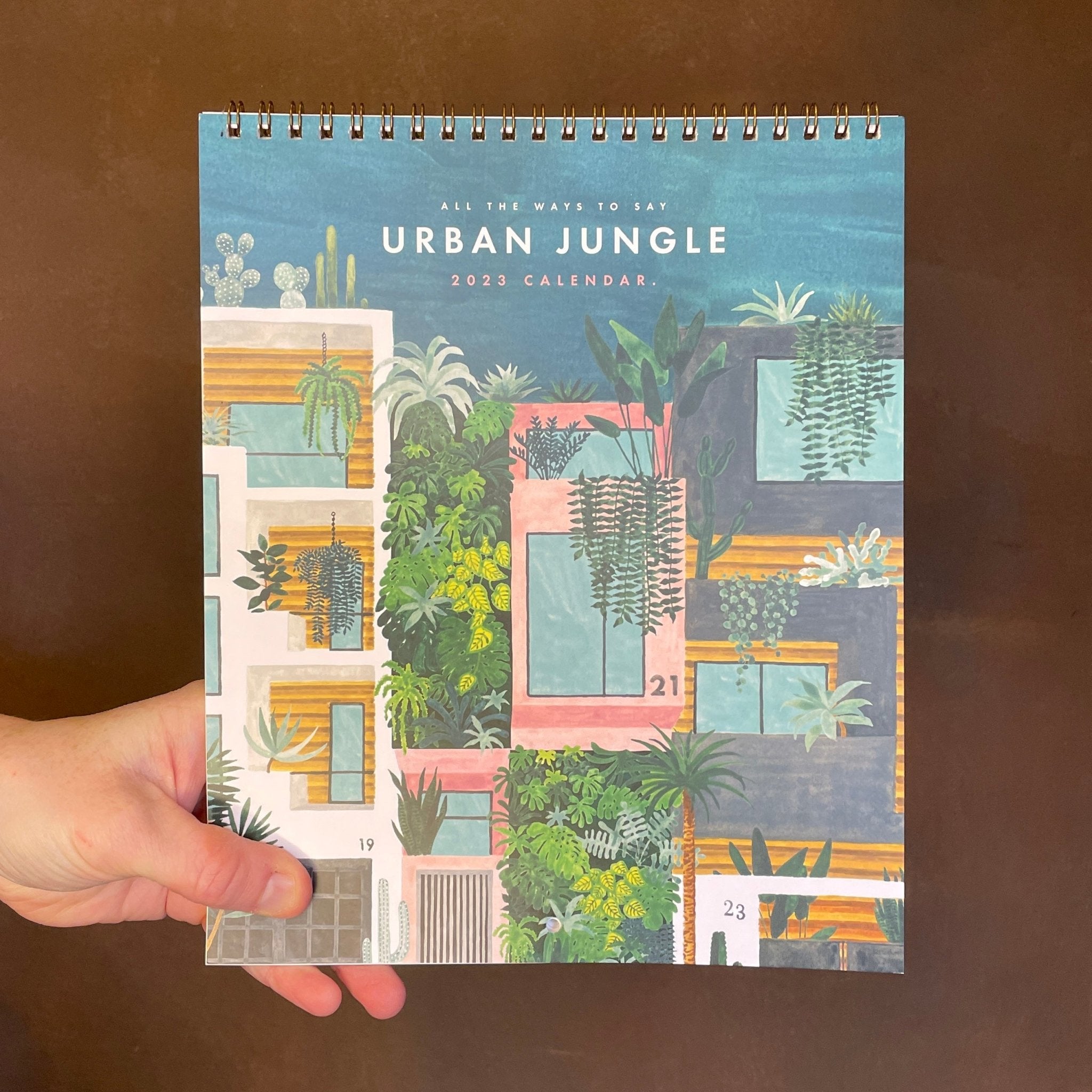2023 Urban Jungle Calendar - grow urban. UK
