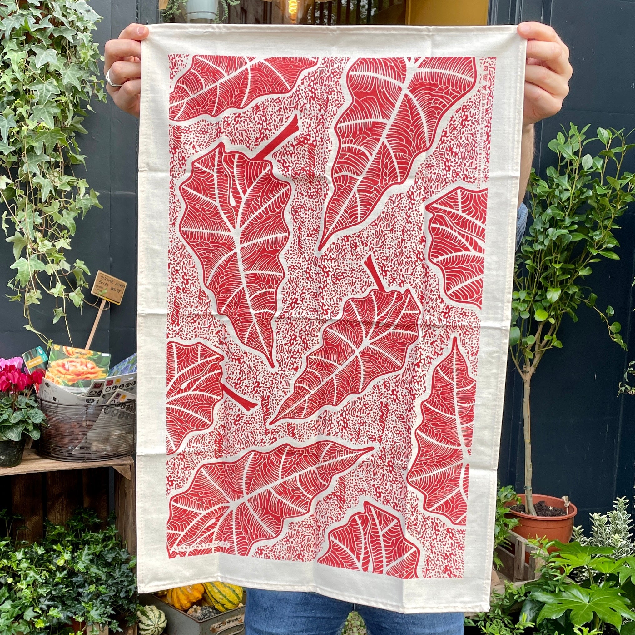 Botanical Tea Towel | Studio Wald - grow urban. UK
