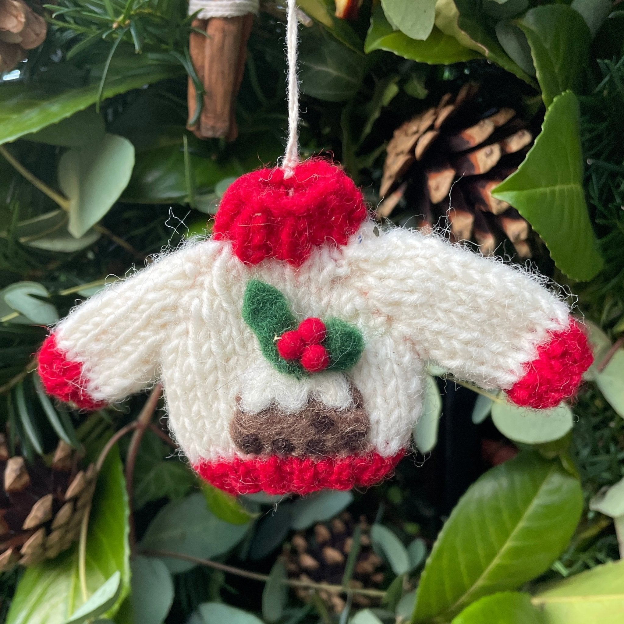 Christmas Jumper | Knitted Christmas Decoration - grow urban. UK