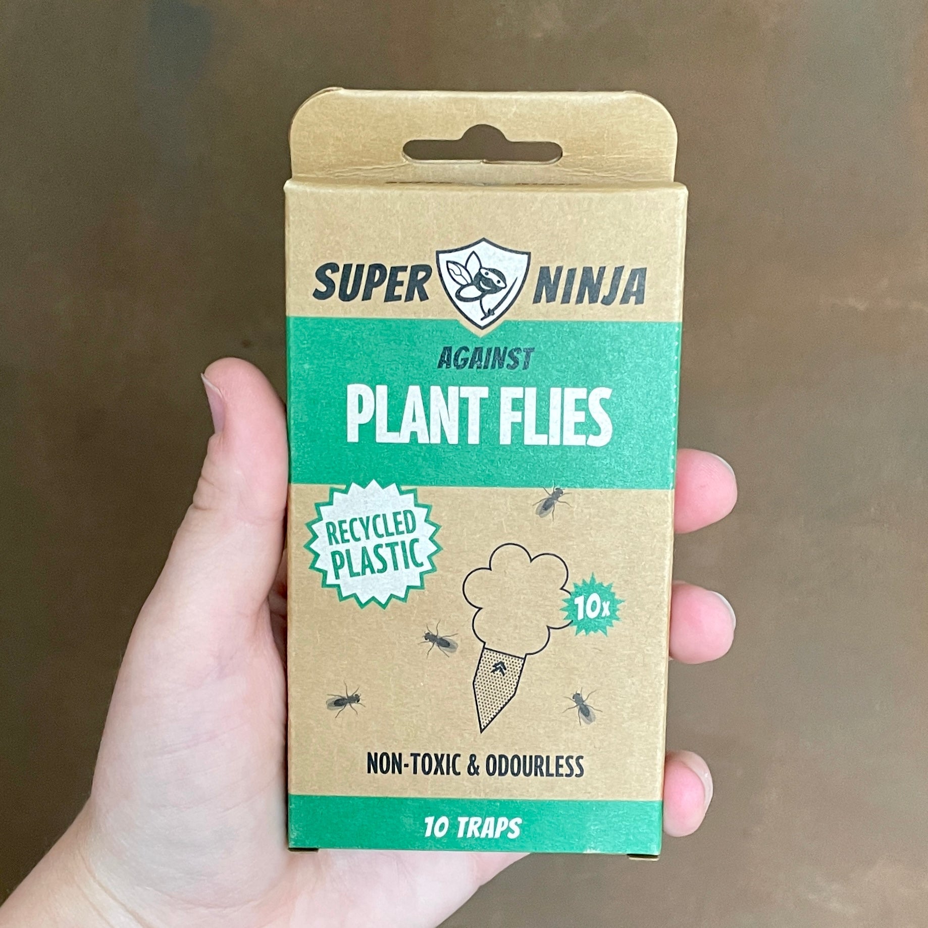 Fungus Gnat & Whitefly Traps | Super Ninja (10 pack) - grow urban. UK