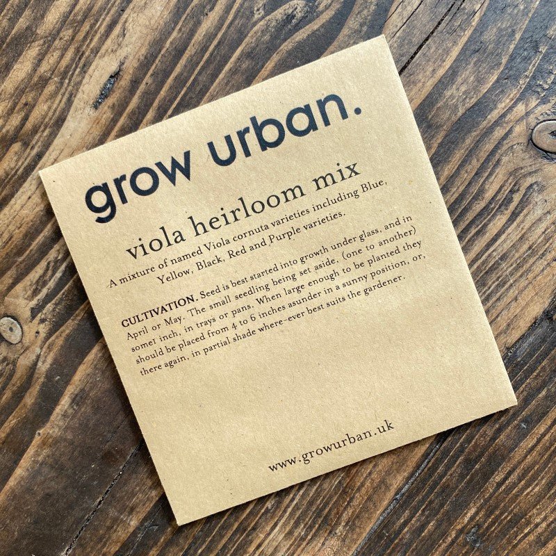 grow urban. Seeds - Flowers - grow urban. UK