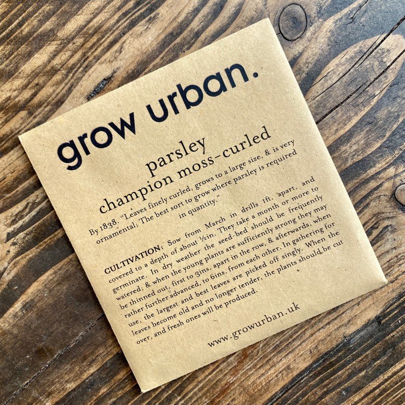 grow urban. Seeds - Herbs - grow urban. UK