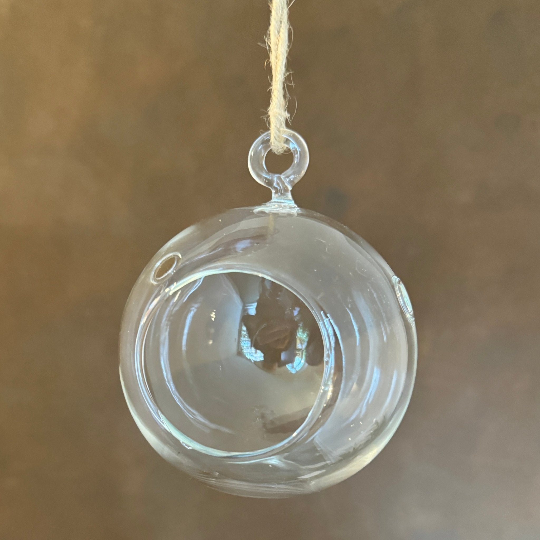 Hanging Glass Globe - grow urban. UK