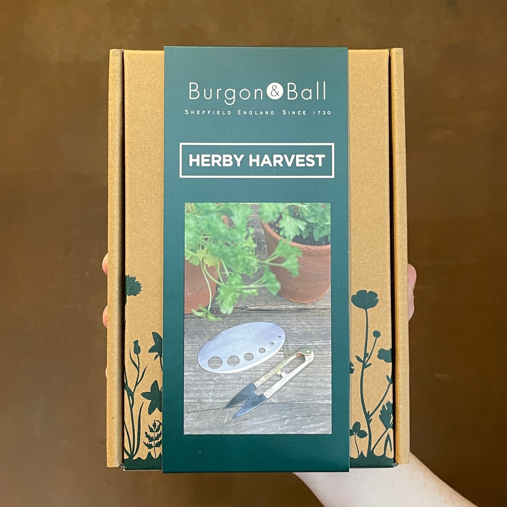 Herby Harvest Set by Burgon & Ball - grow urban. UK