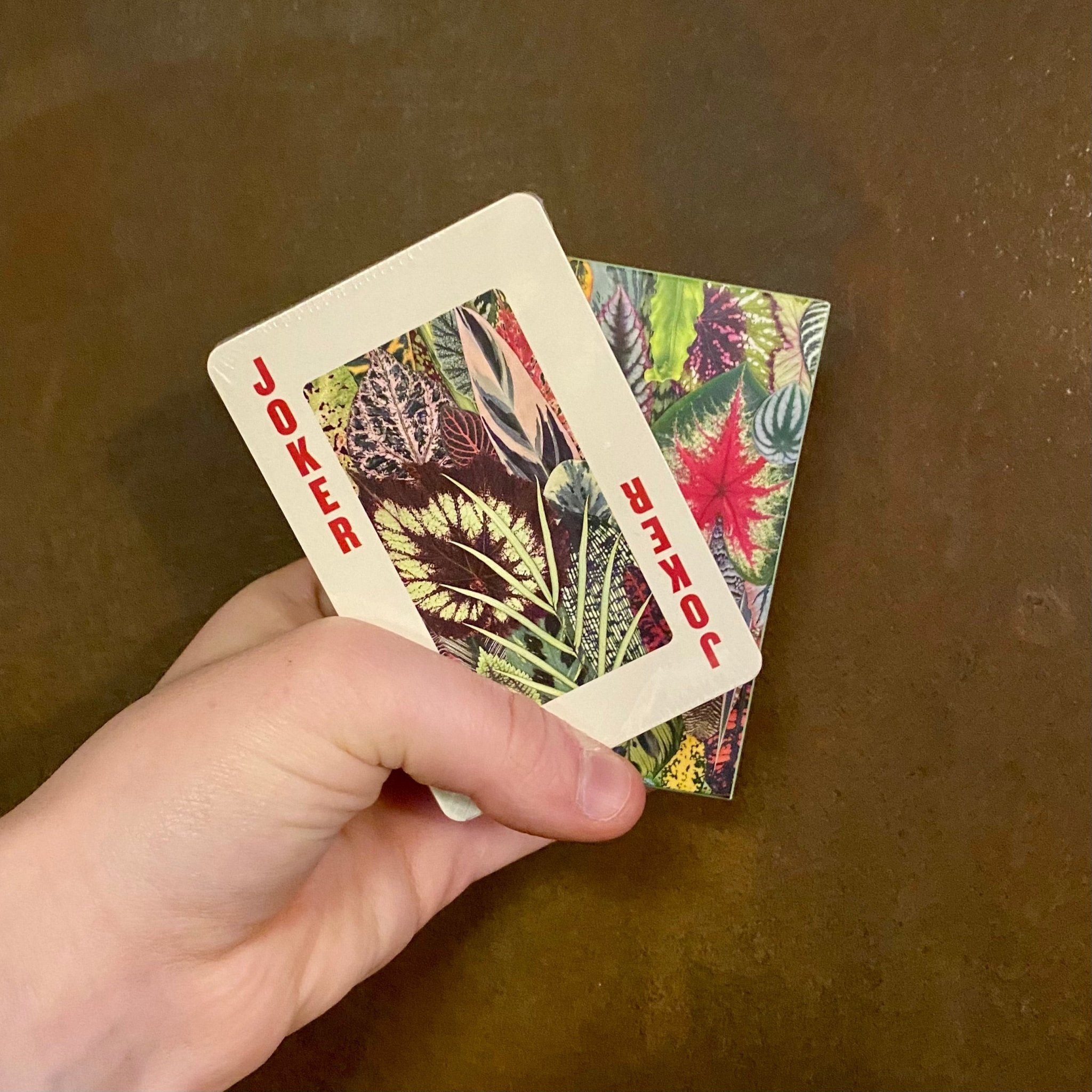 Houseplant Jungle Playing Cards - grow urban. UK