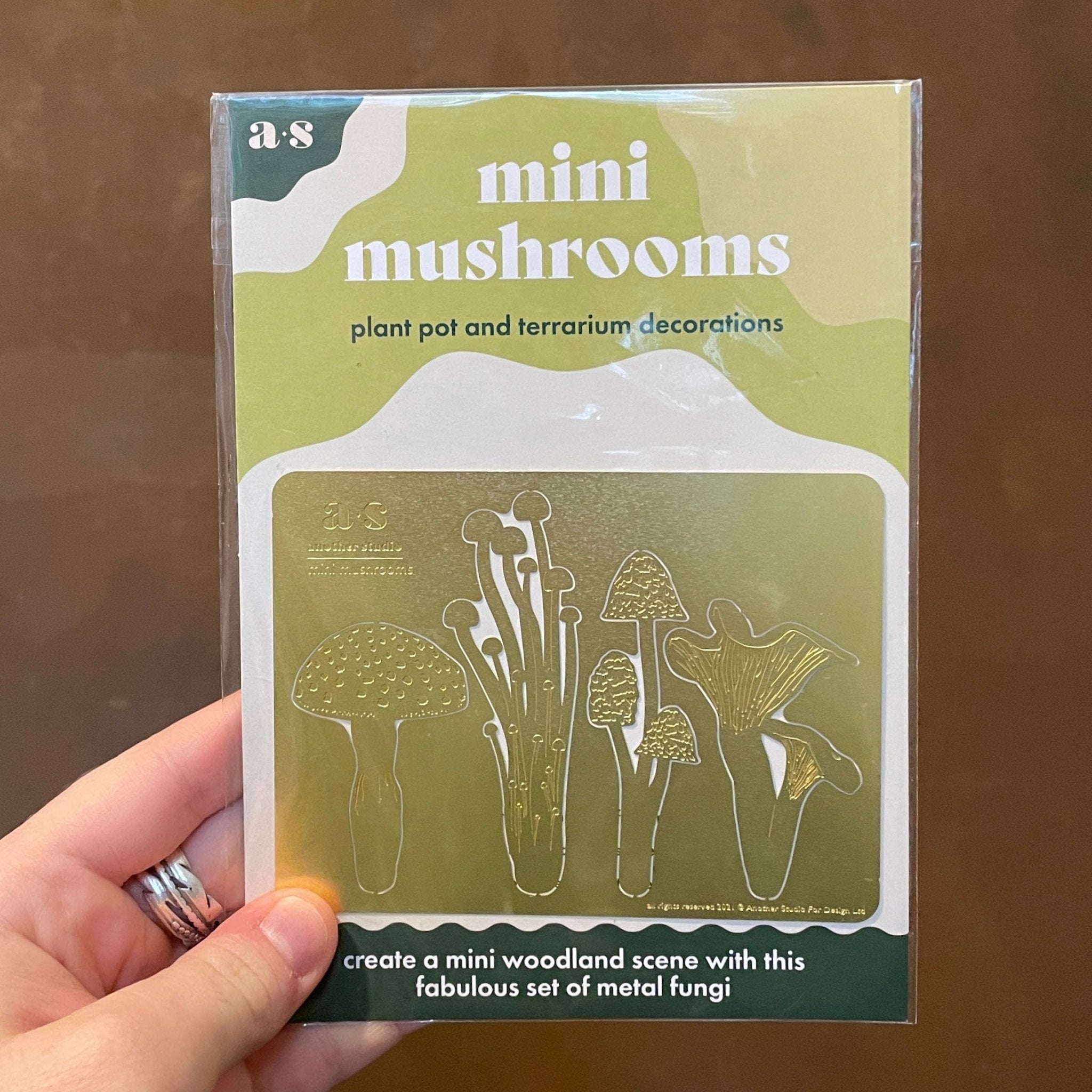 Mini Mushrooms | Brass - grow urban. UK